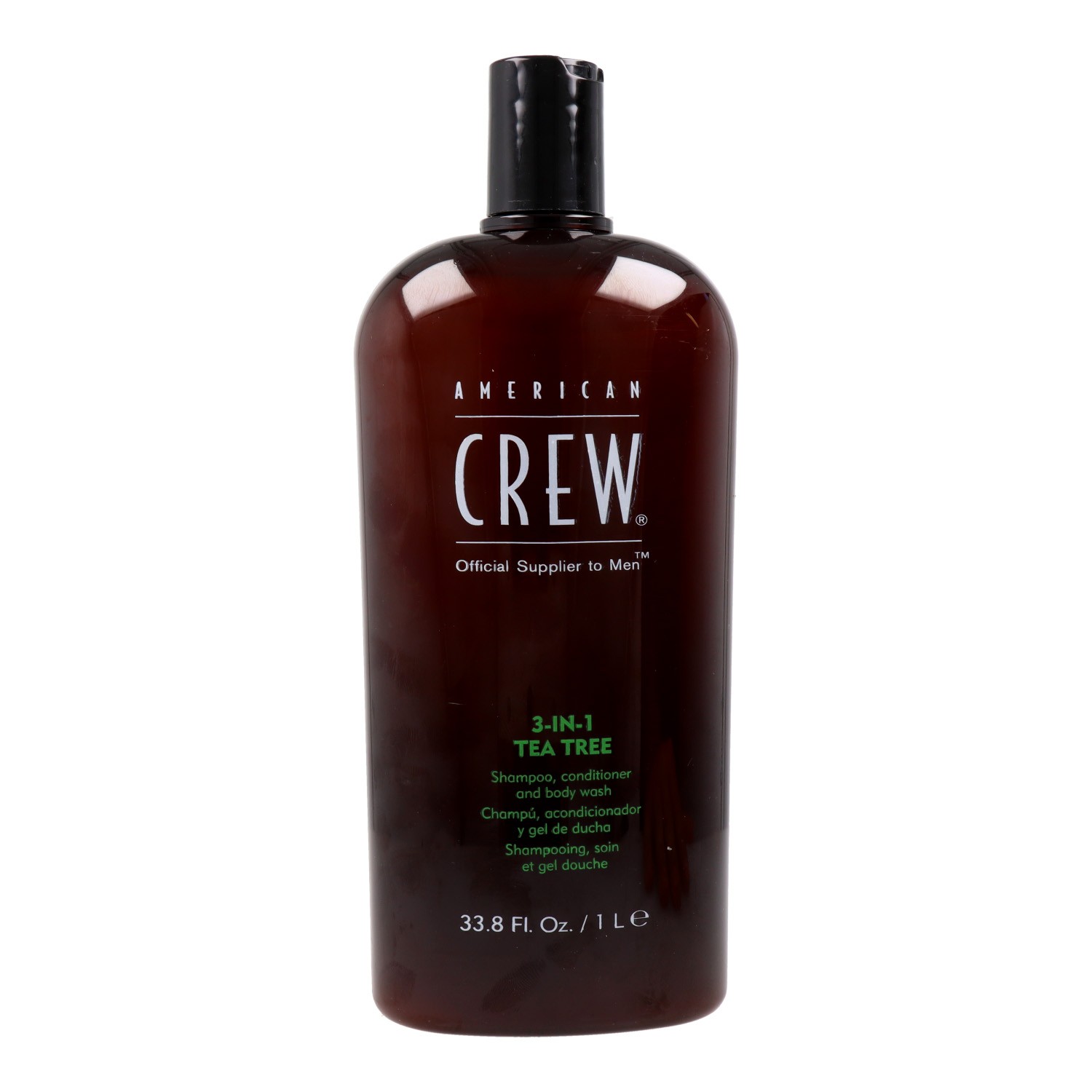 American Crew 3 In 1 Tea Tree And Body Wash Champú Acondicionador 1000 ml American Crew 3 In 1 Tea Tree And Body Wash Champú Acondicionador 1000 ml