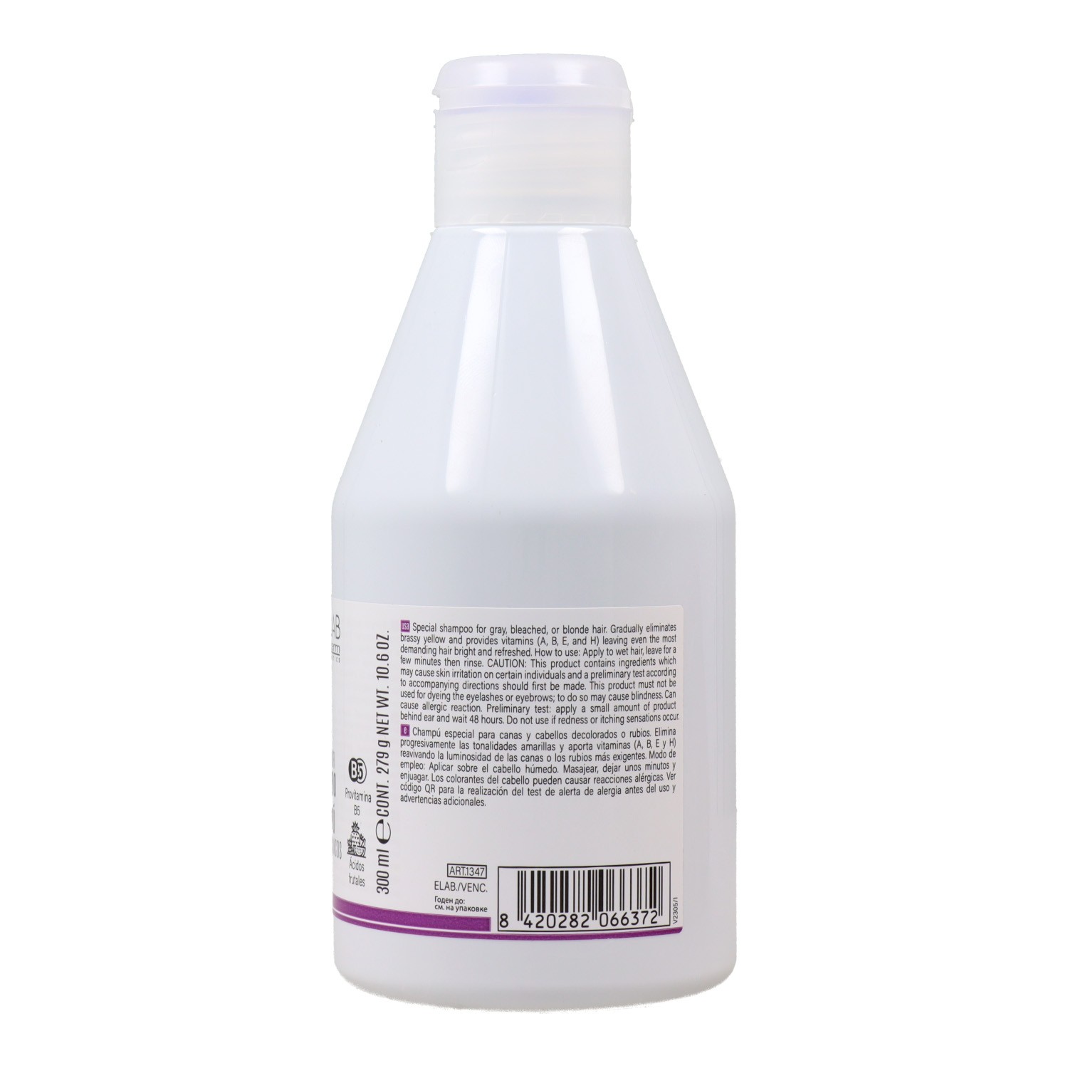 Salerm White HairCabellos Blancos Champú 300 ml