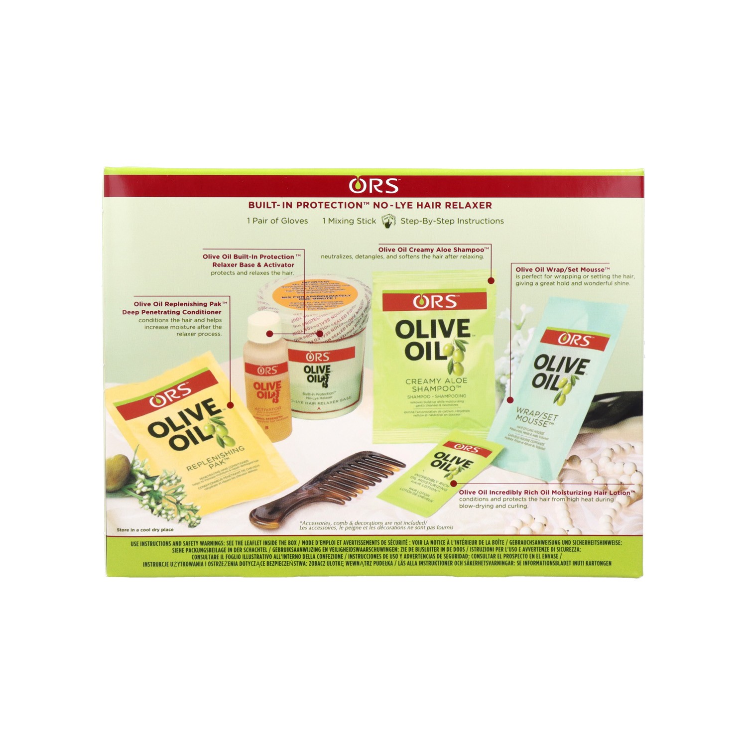 Ors Olive Oil Relaxer Kit Extra Force