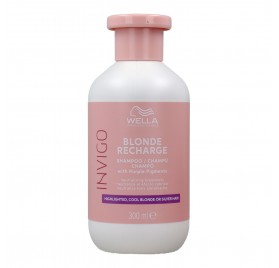 Wella Invigo Blonde Recharge Champú 300 ml