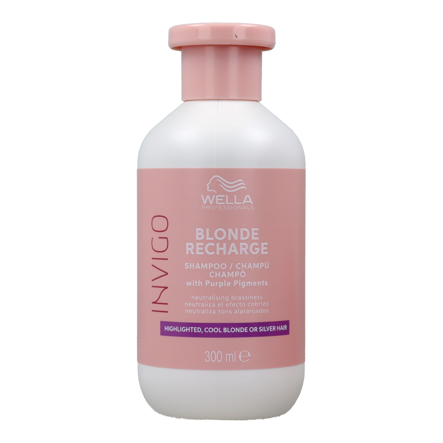 Wella Invigo Blonde Recharge Champú 300 ml