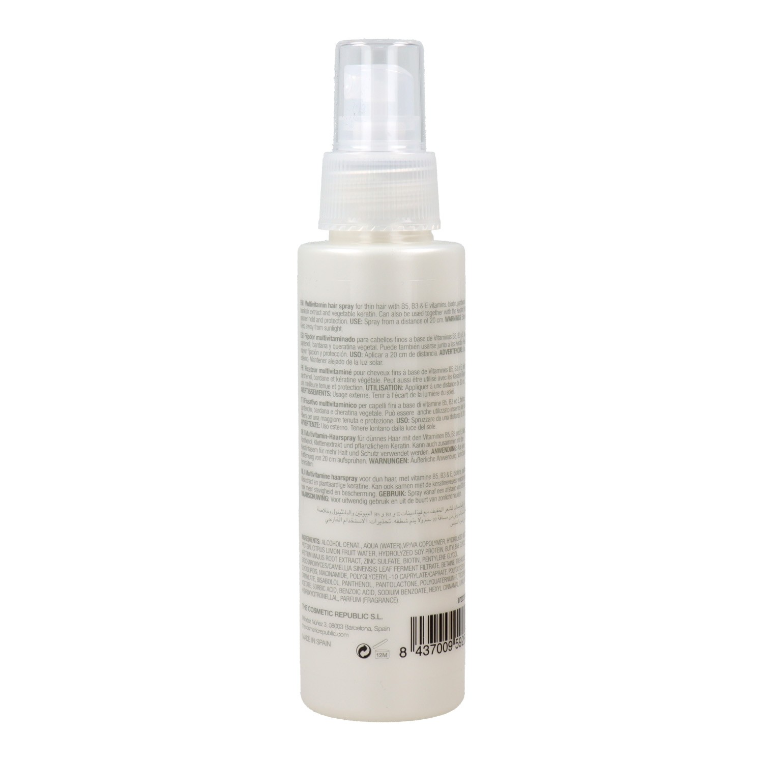 The Cosmetic Republic Mist Fijador Multivitaminado Spray 100 ml