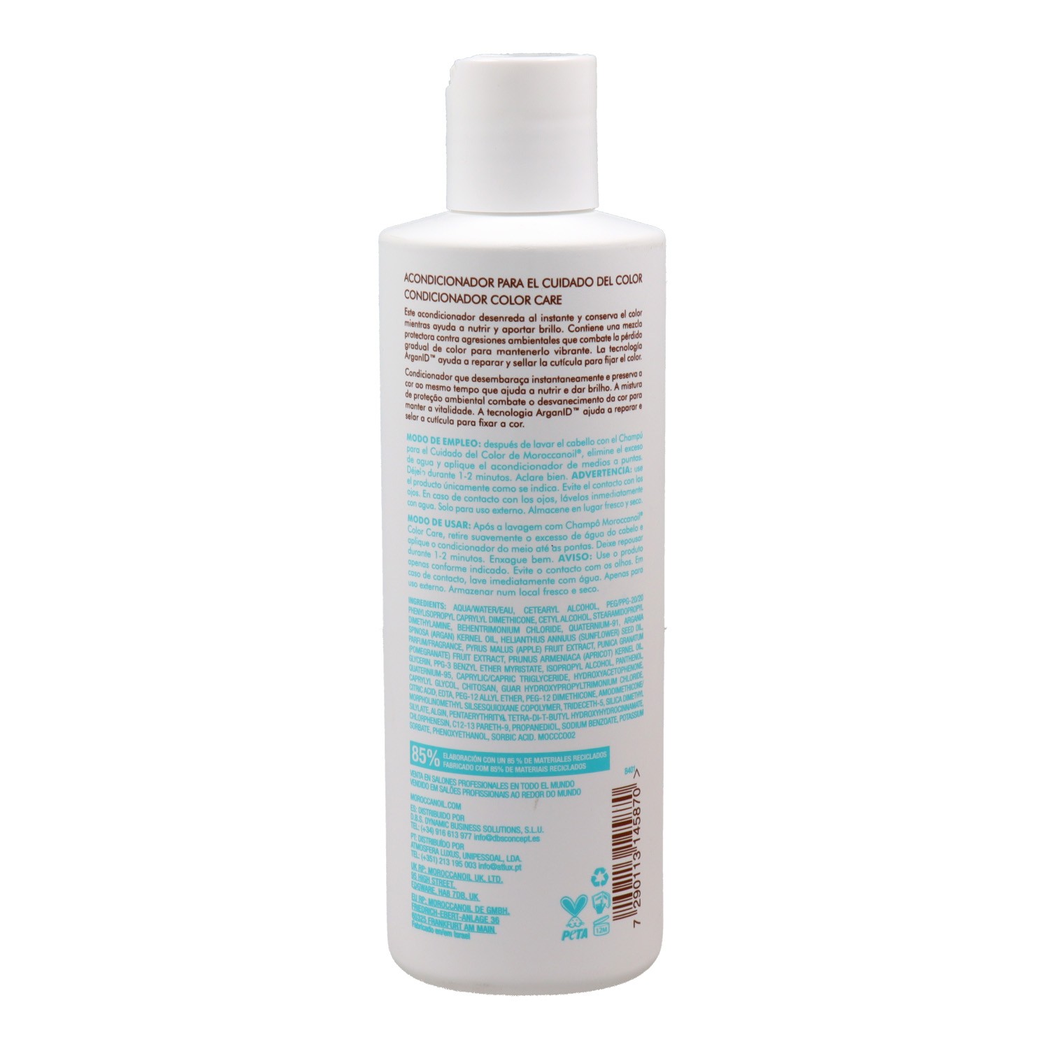 Balsamo curativo colorante Moroccanoil 200 ml.