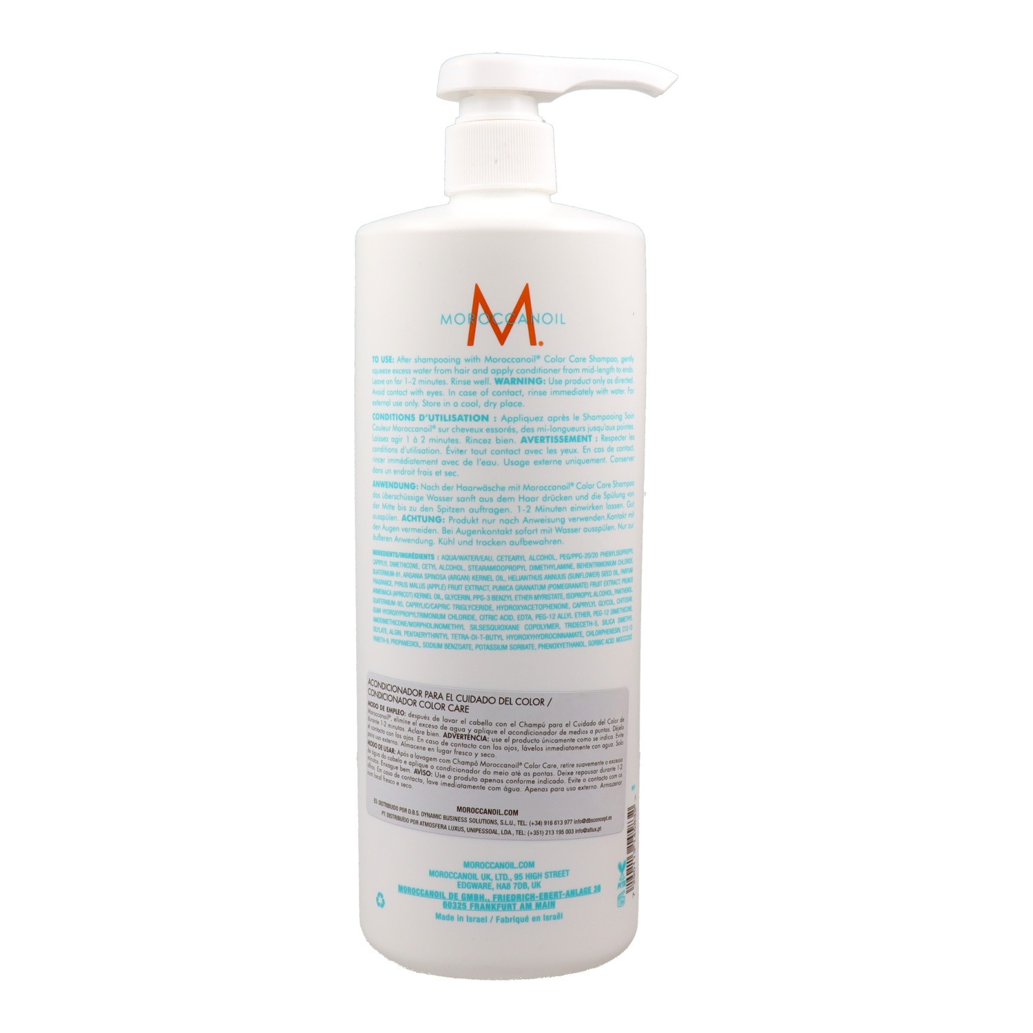 Balsamo curativo colorante Moroccanoil 1000 ml.