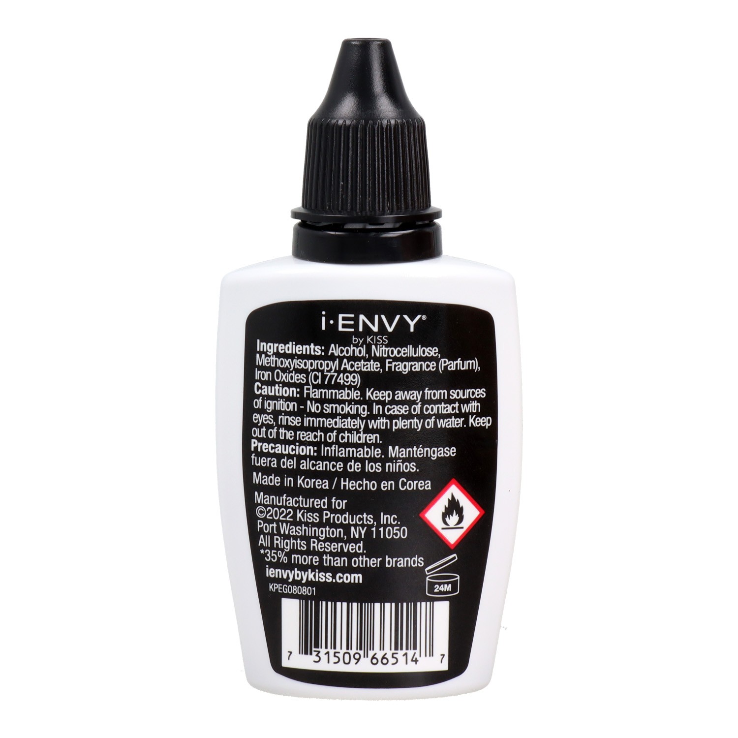 I Envy Individual Eyelash/Pestaña Adhesivo Negro 30Ml (Pkpeg08)