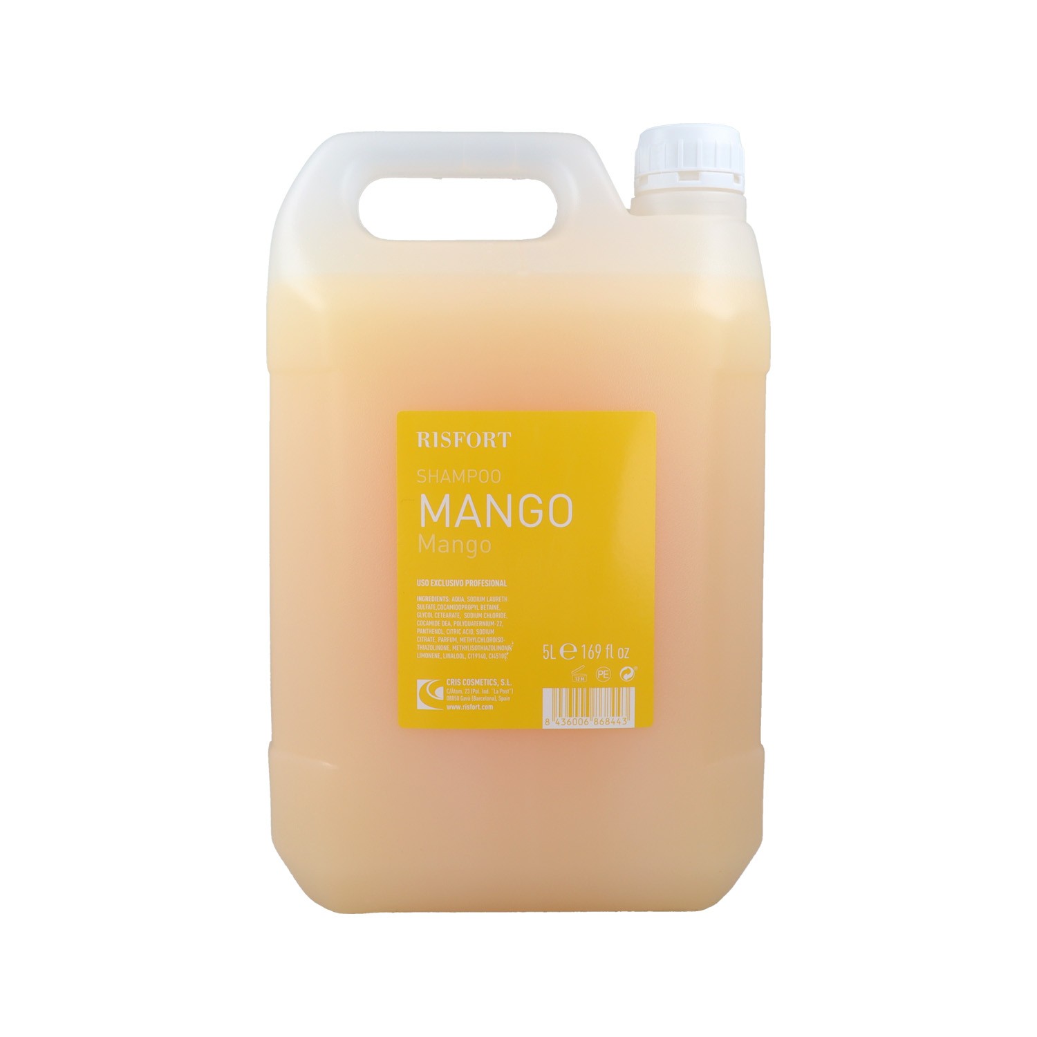 Risfort Mango Champú 5 l Risfort Mango Champú 5 l
