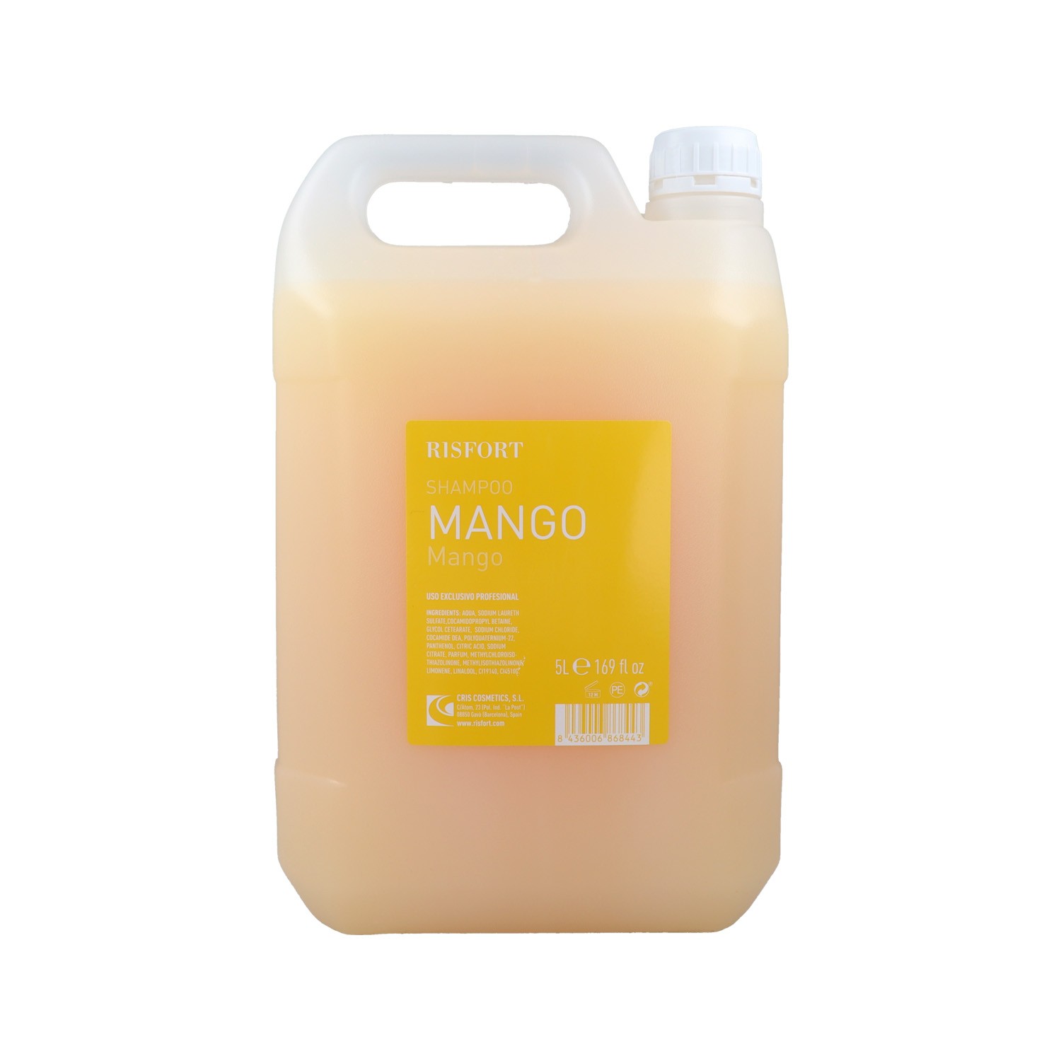 Risfort Mango Champú 5 l