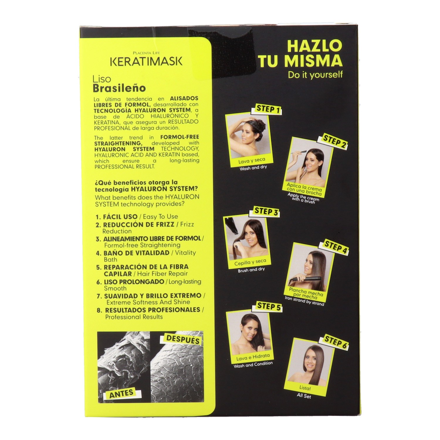 Placenta Life Keratimask Kit Alisado