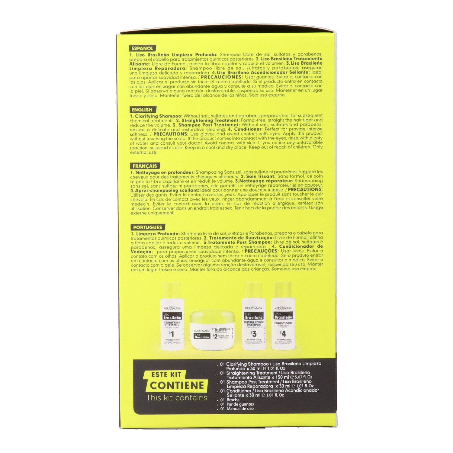 Placenta Life Keratimask Smoothing Kit