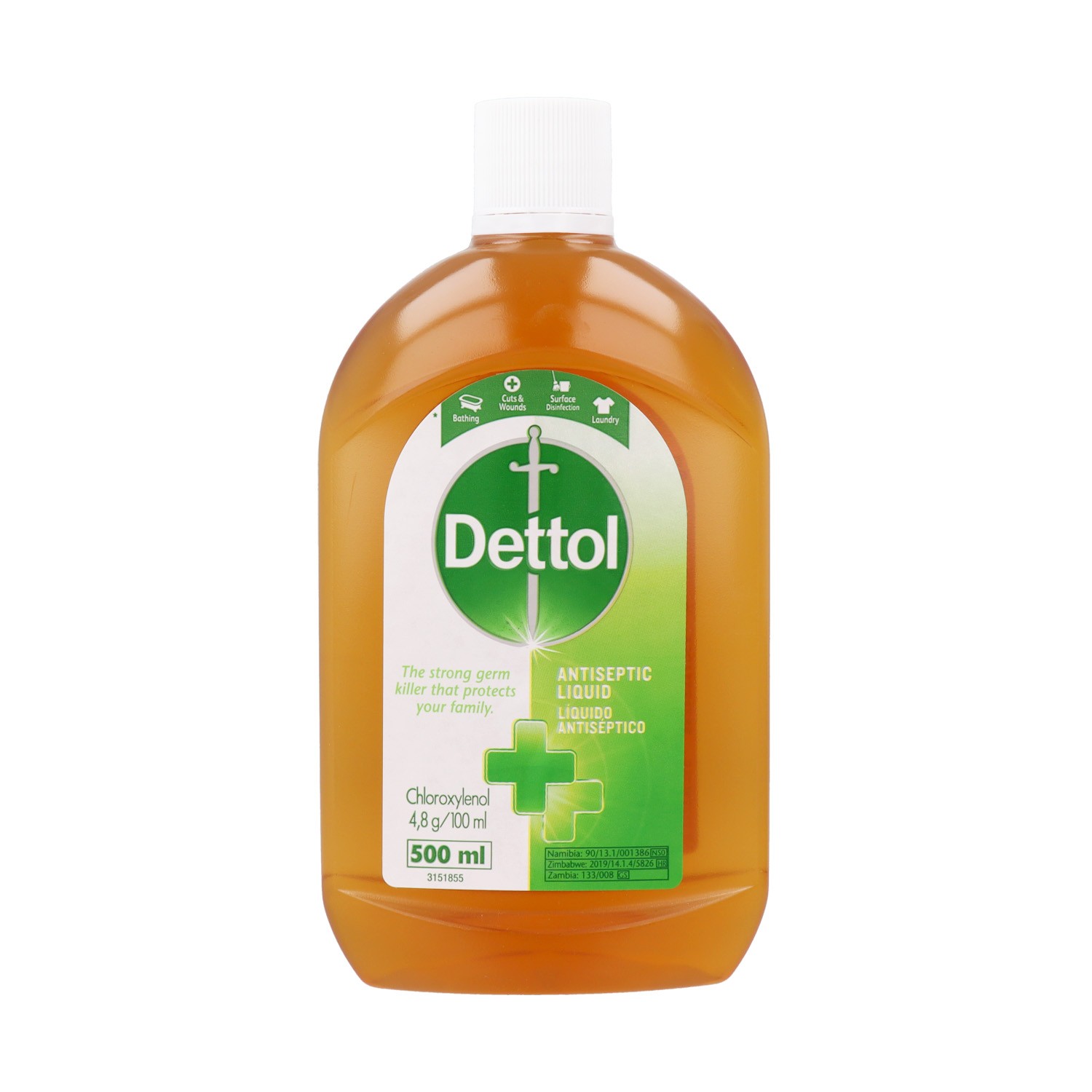 Liquide antiseptique Dettol 500 ml