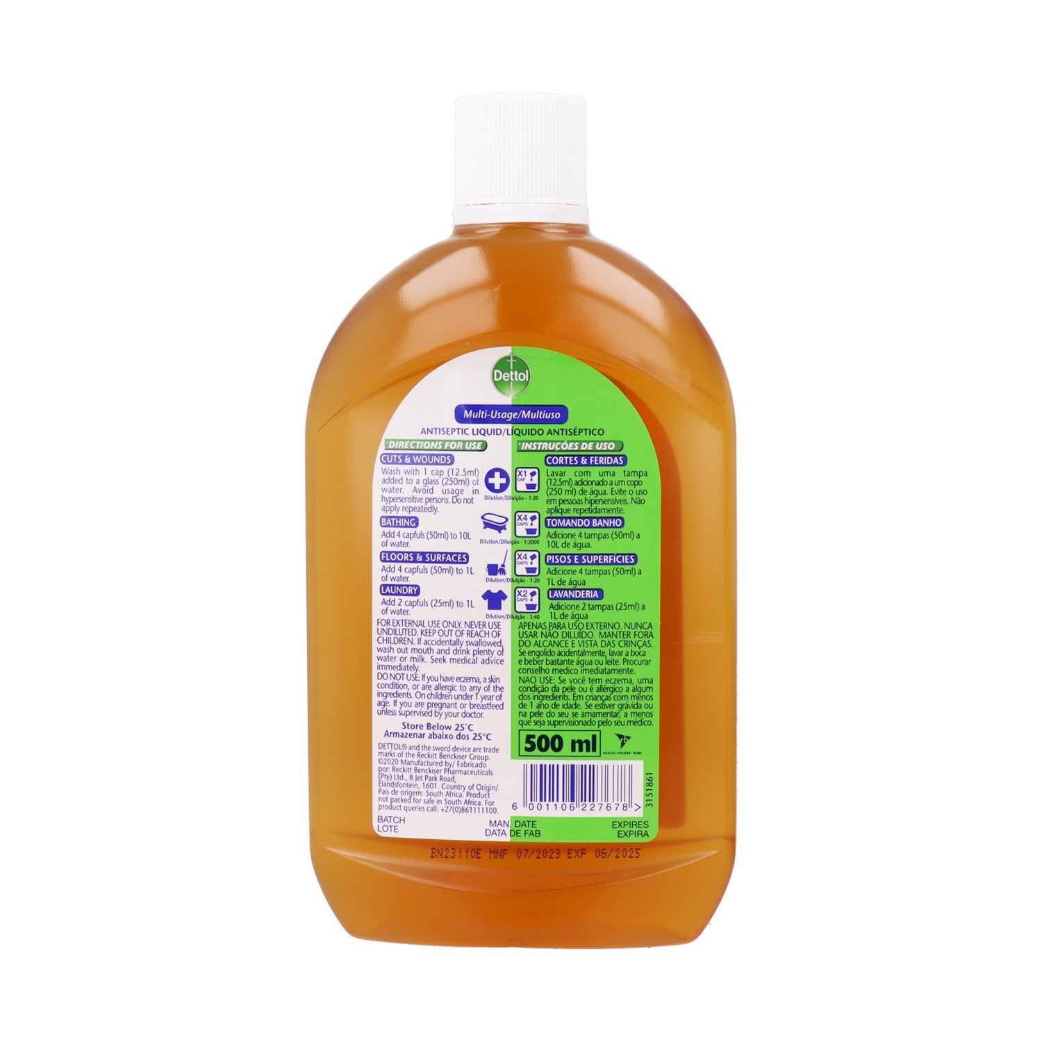 Dettol Antiseptic Liquid 500 Ml