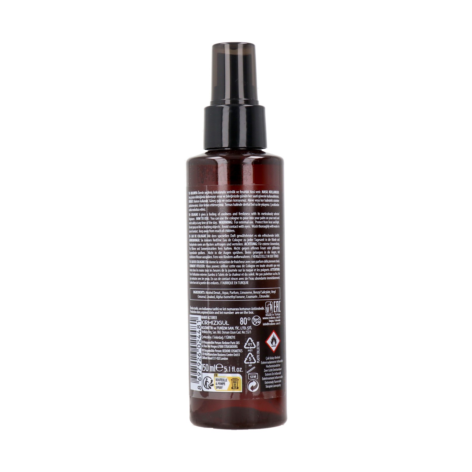 Red One Cologne Amber Spray 150 ml