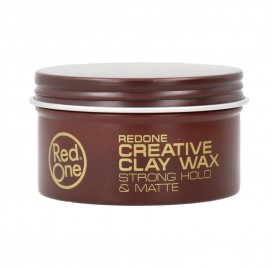 Red One Creative Clay Wax Strong Hold Matte 100 ml