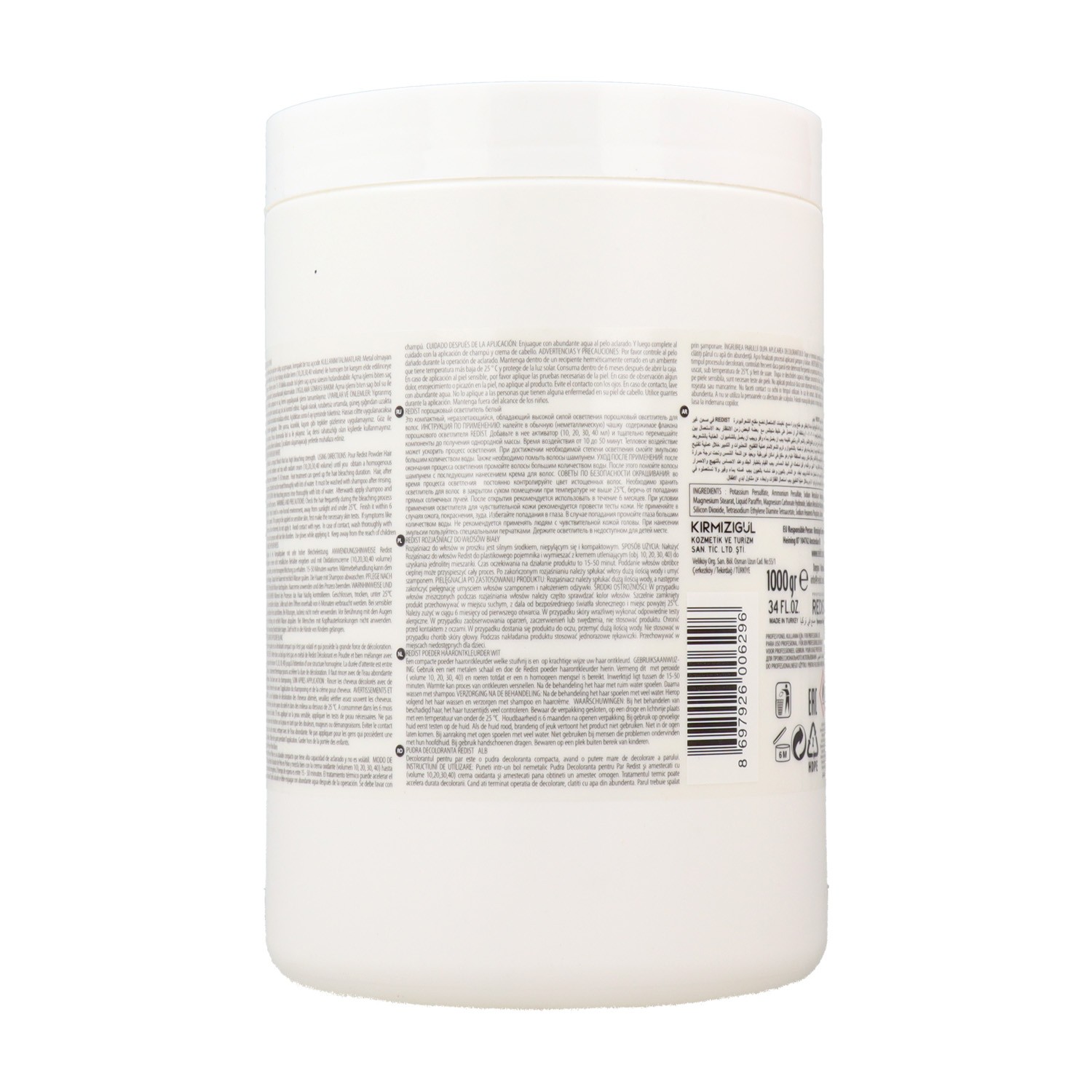 Redist Bleaching Powder White Decolorante 1000 ml