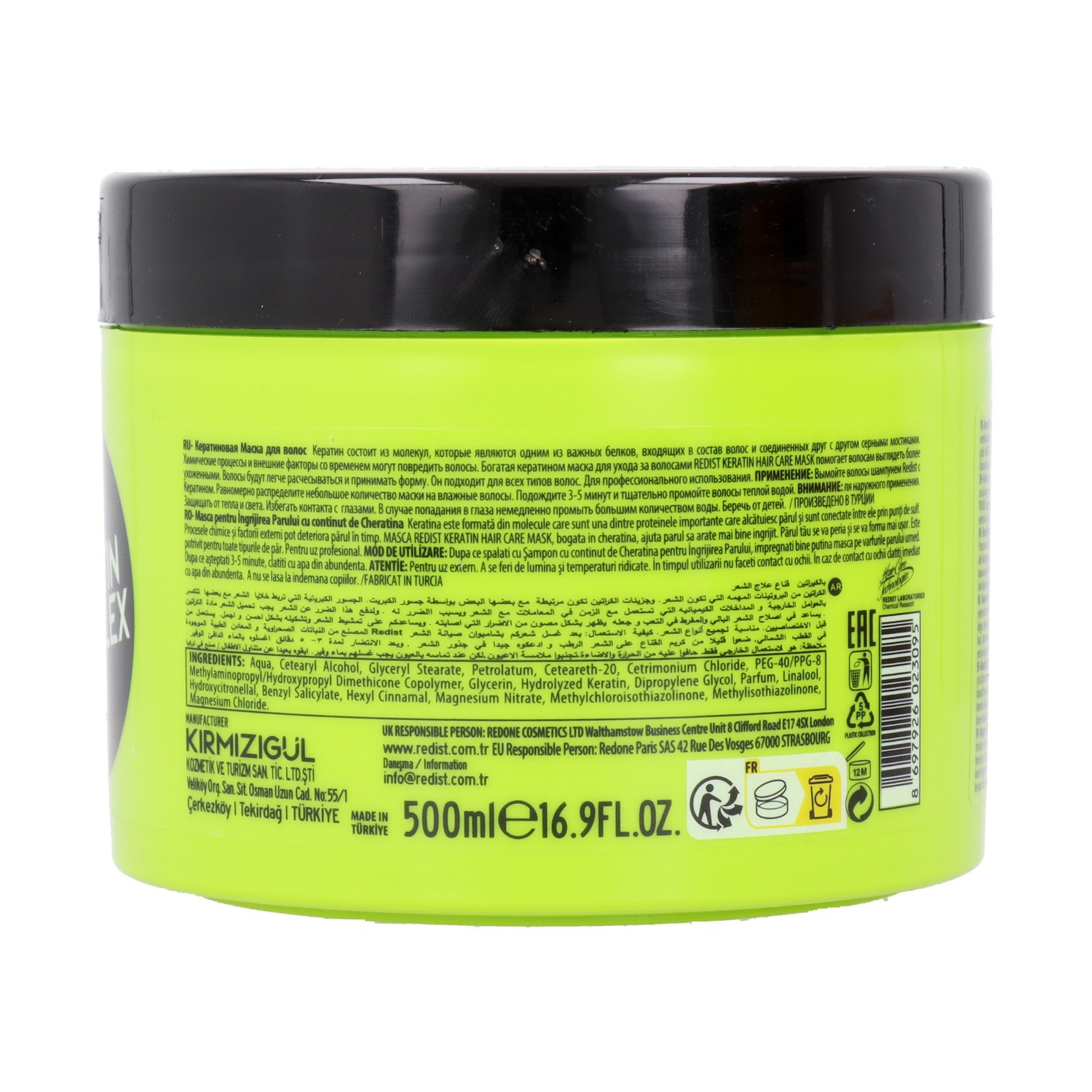 Redist Hair Care Masque à la Kératine 500 ml