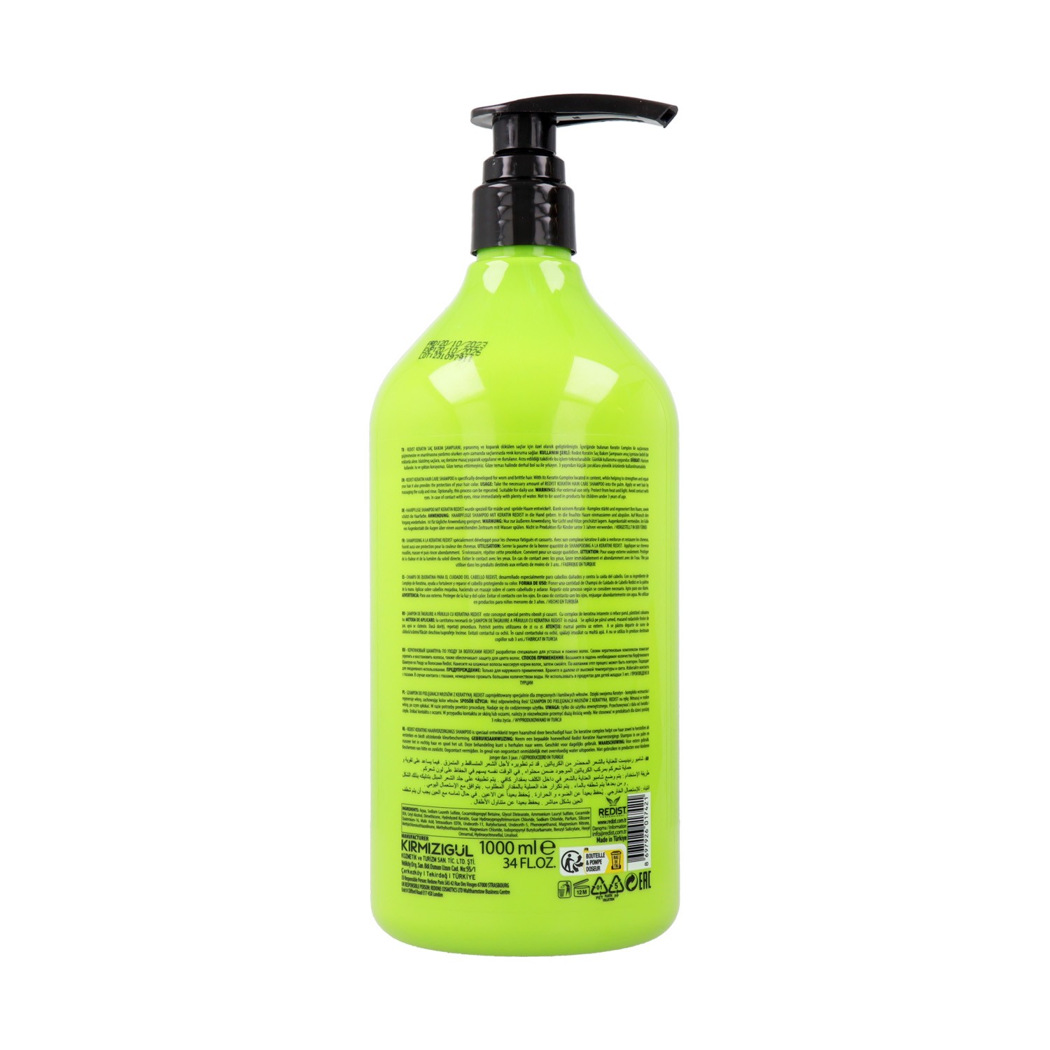 Redist Hair Care Shampooing Complexe à la Kératine 1000 ml