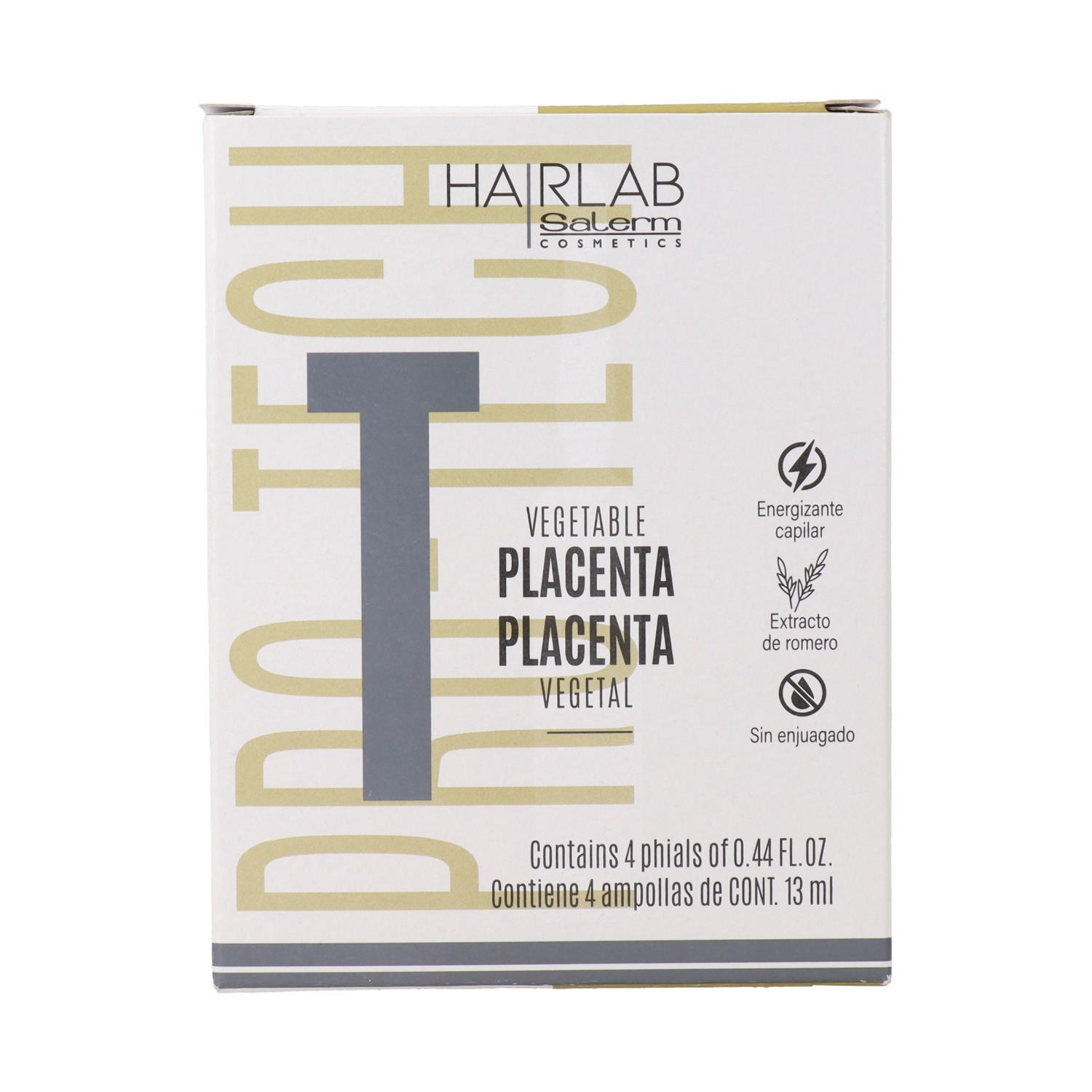 Salerm Bolhas Reestruturação Placenta Natural 4x13 ml