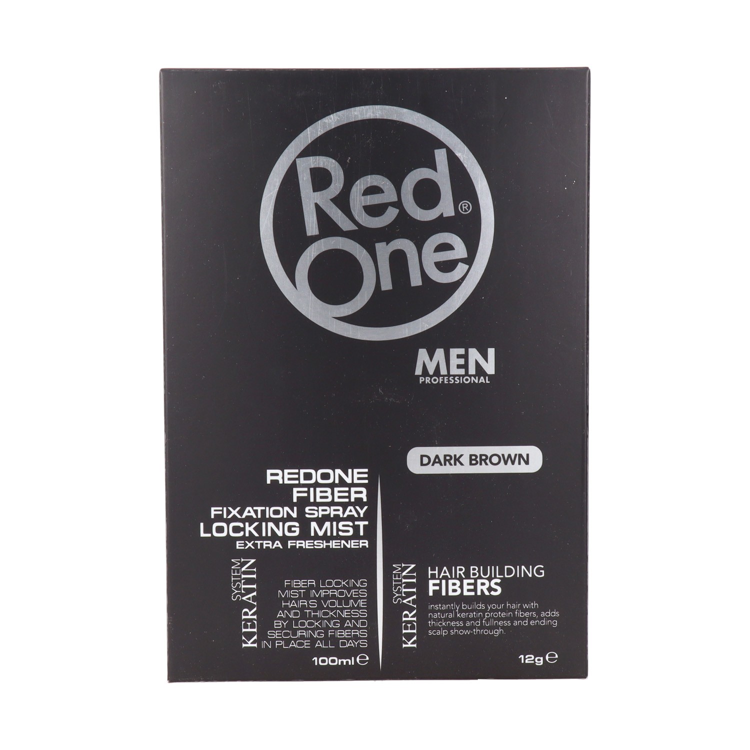 Red One Hair Fiber Topic Set Brown 100 ml Red One Hair Fiber Topic Set Brown 100 ml