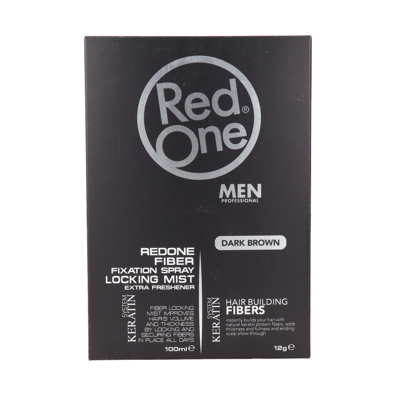 Red One Hair Fiber Topic Set Castano 100 ml