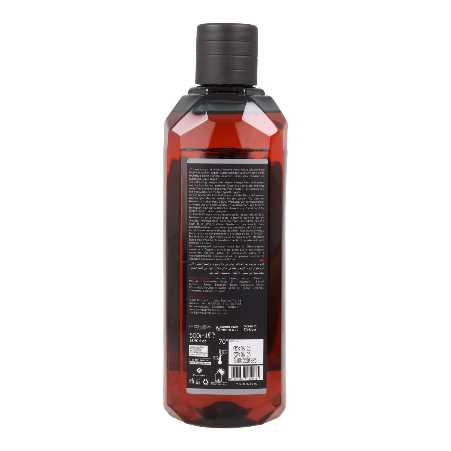 Gummy Barber Invite Colonia 500 ml
