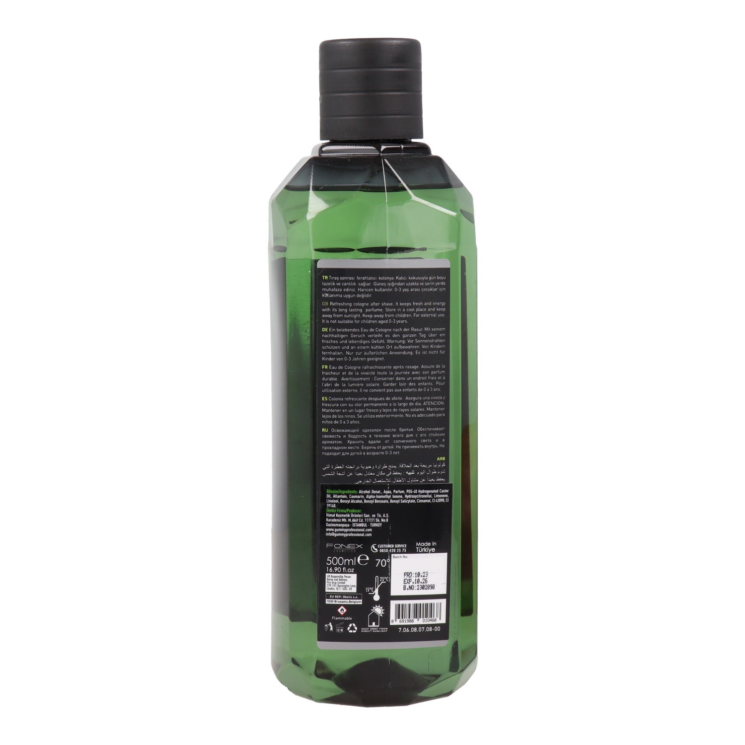 Gummy Barber One Mile Colonia 500 ml