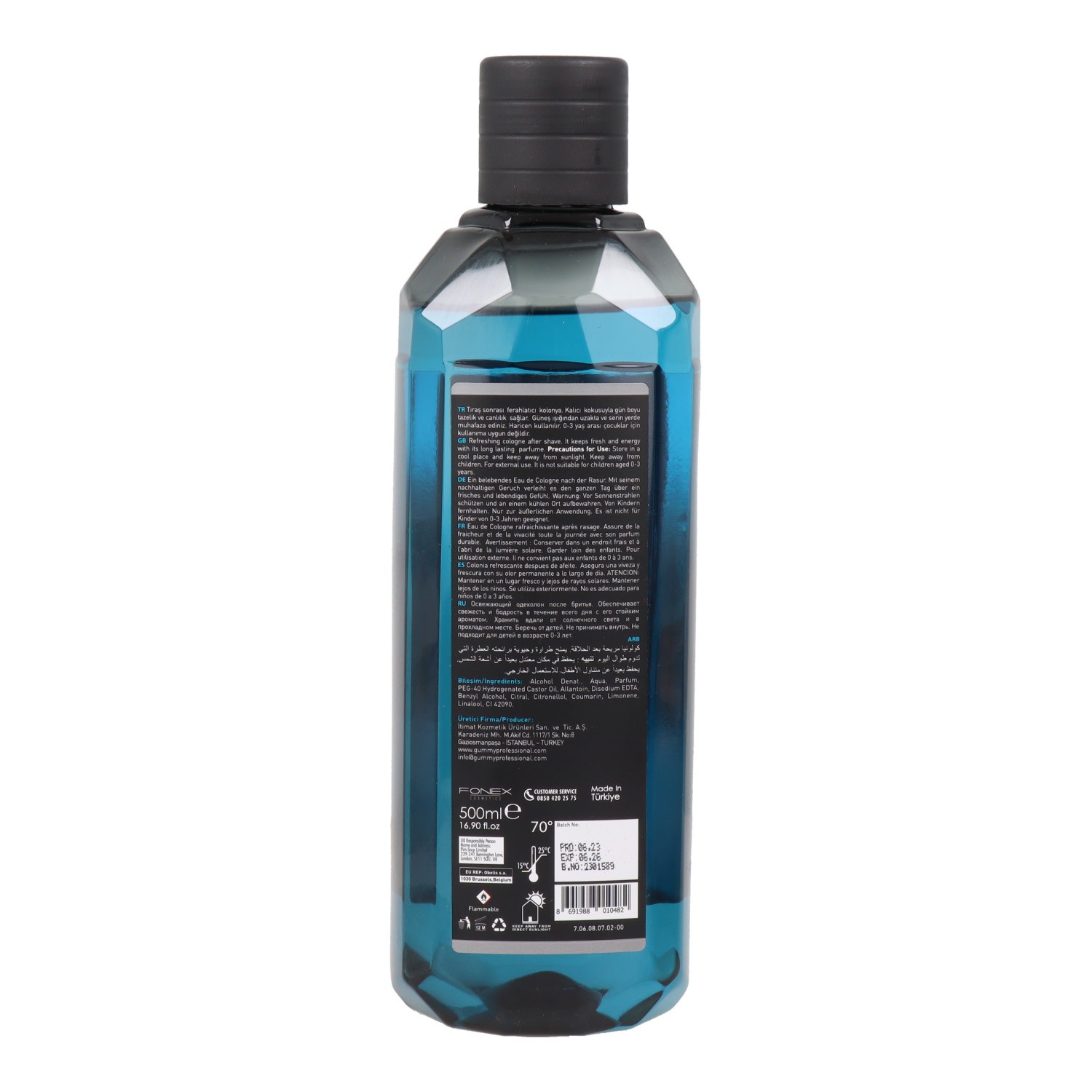 Gummy Barber Savor Colonia 500 ml