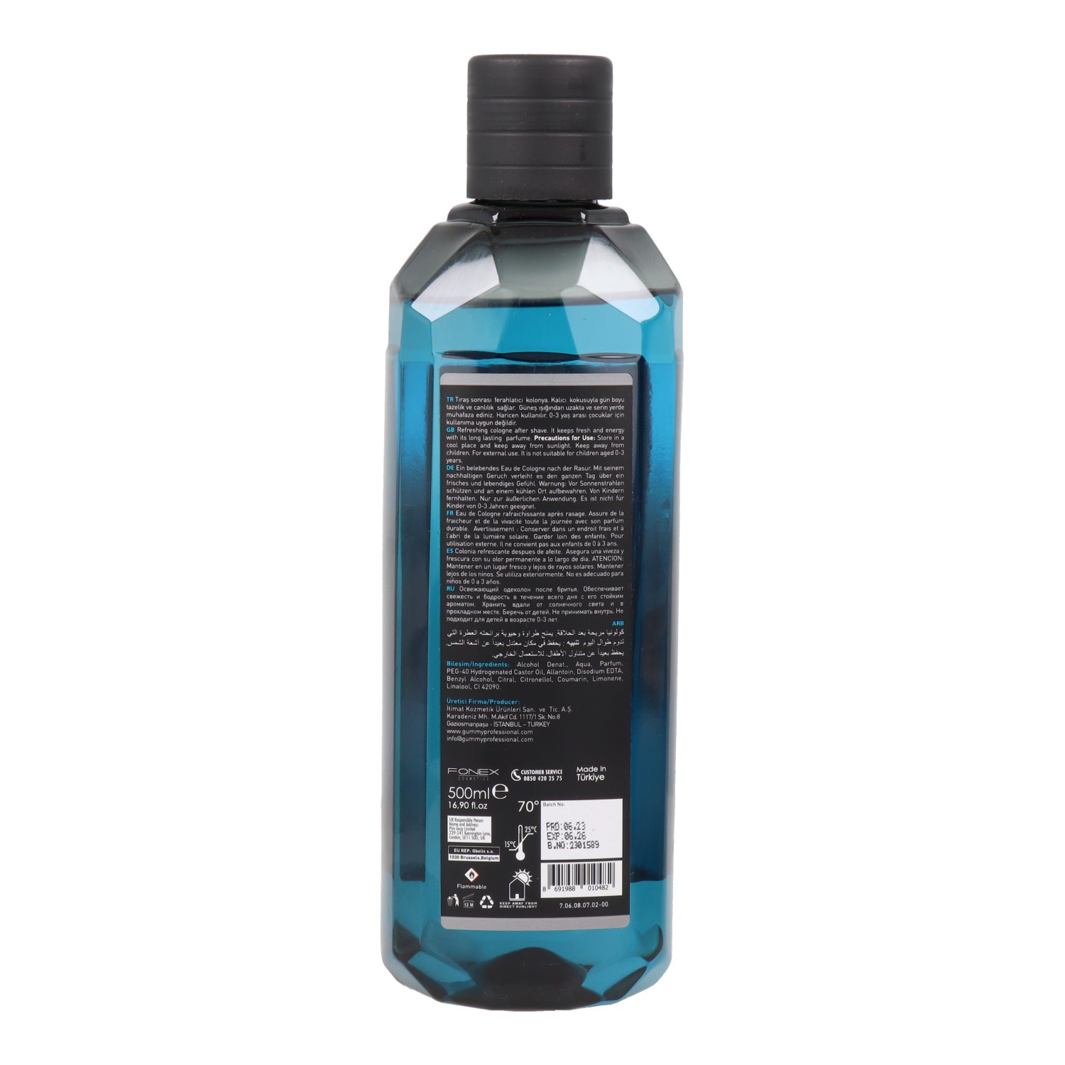 Gummy Barber Savour Colonia 500 ml