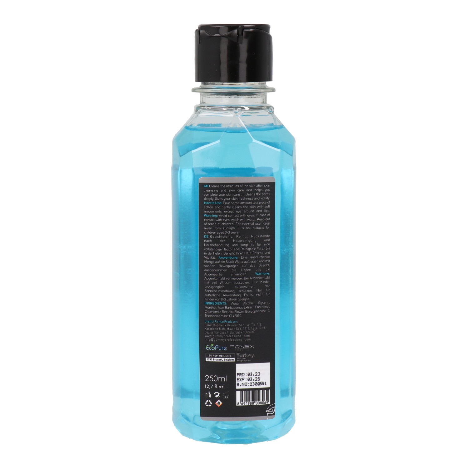 Gummy Face Tonic 250 ml