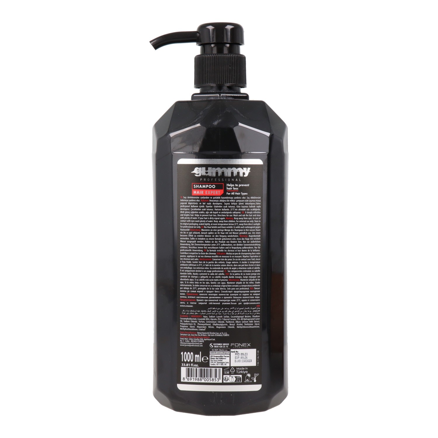 Gummy Hair Expert Champú 1000 ml