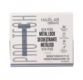 Salerm Hairlab Metal Lock Silk Plus Ampollas 12 x 5 ml