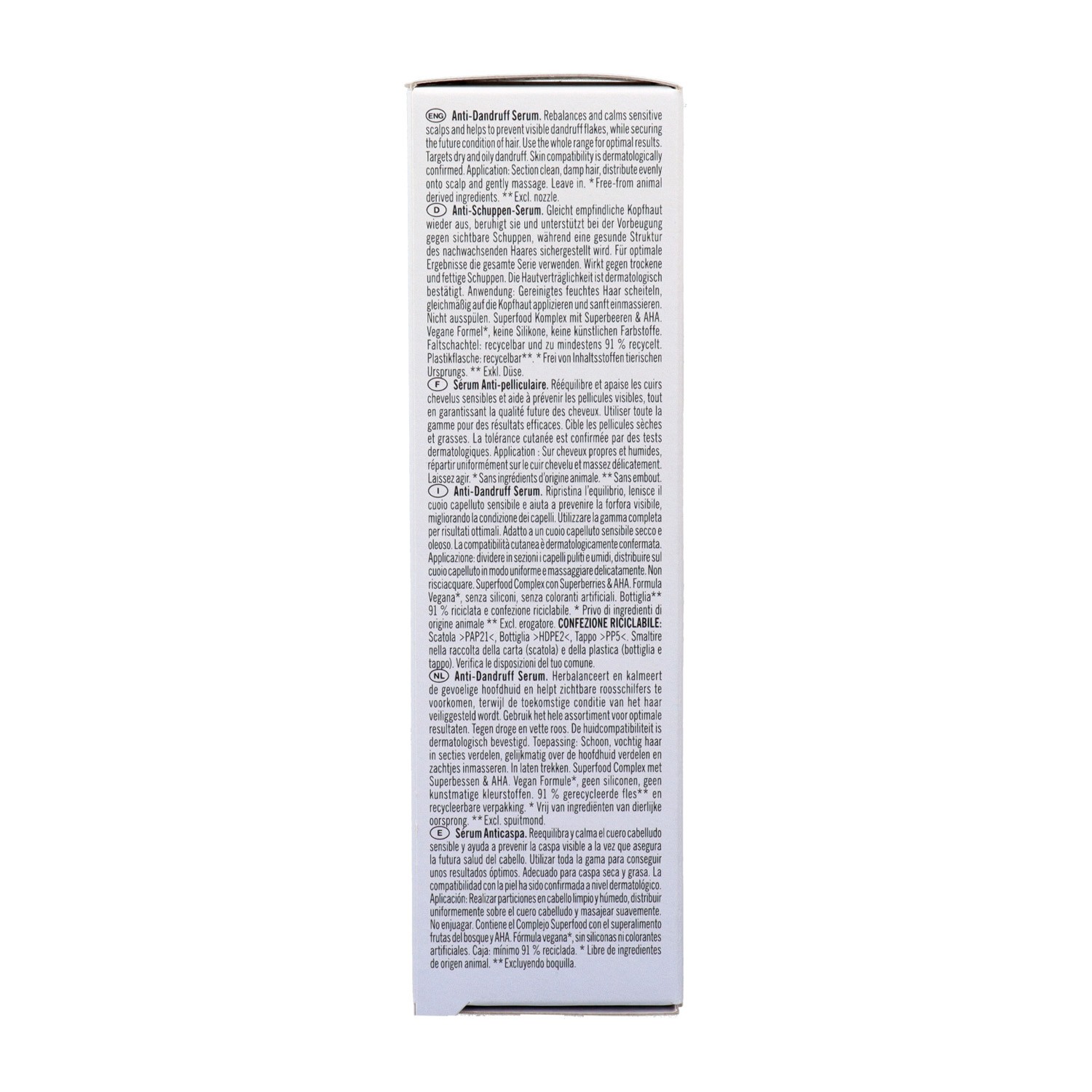 Schwarzkopf Bonacure Anticaspa Serúm 100 ml