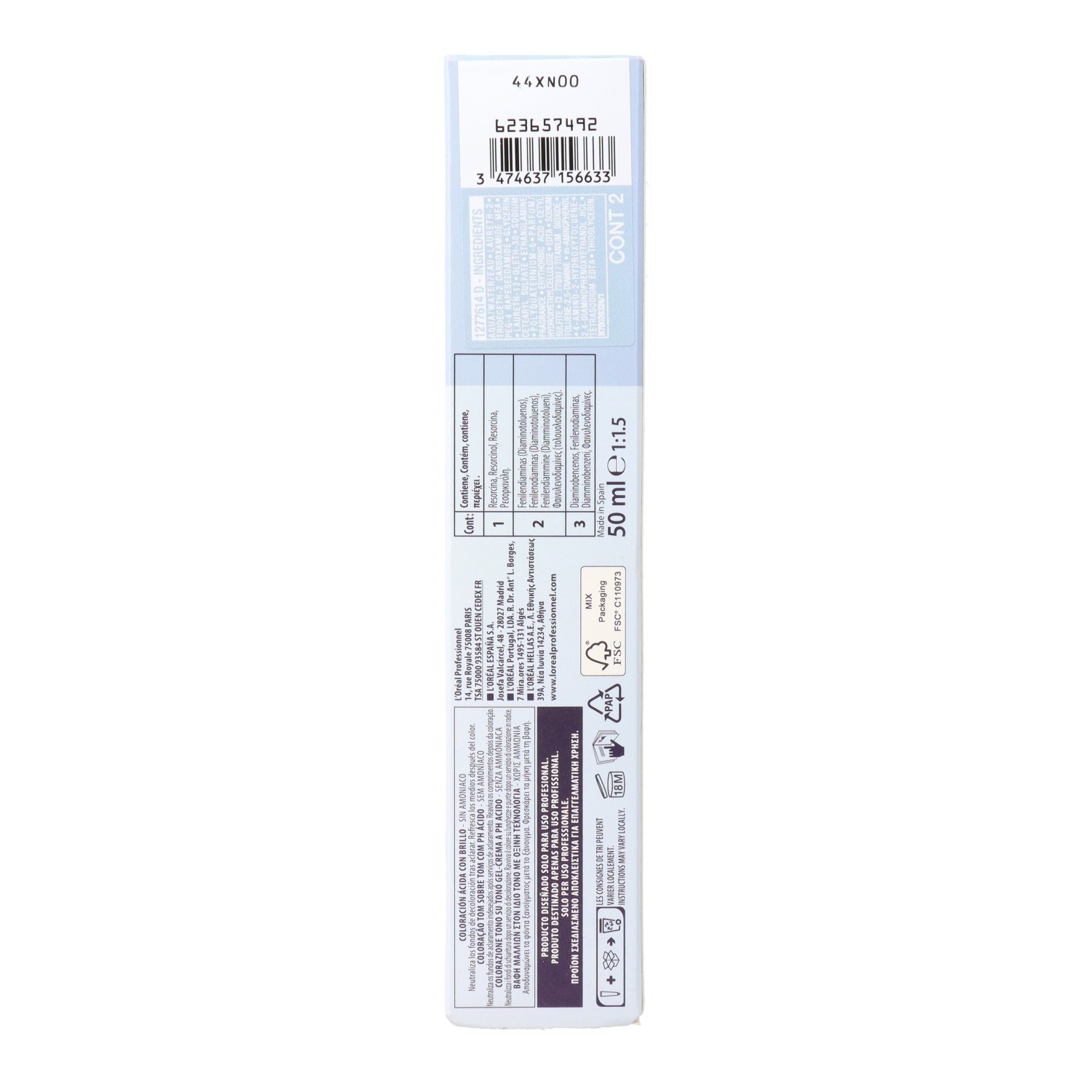 Loreal Dia Light Color 10.18 50 ml