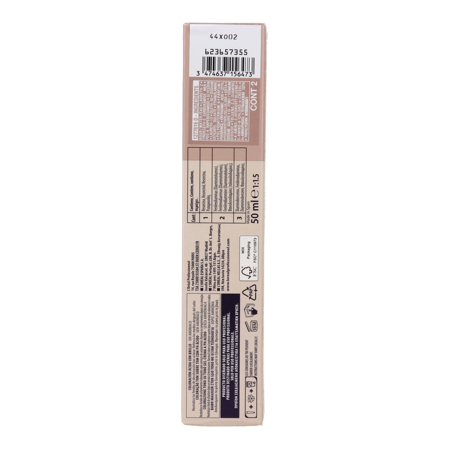 Loreal Dia Light Color 9.82 50 ml