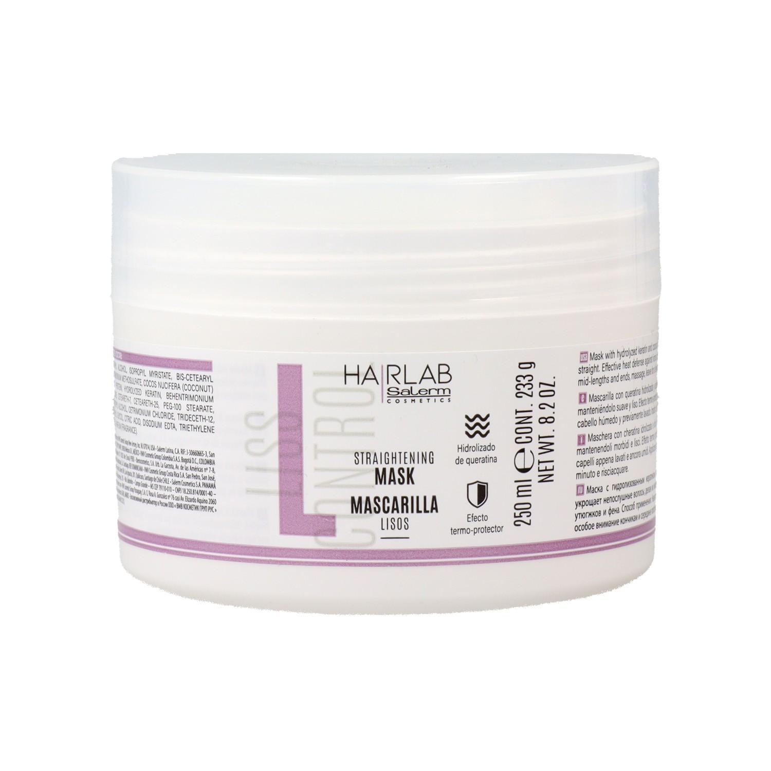 Salerm Hair Lab Máscara Suave 250 ml