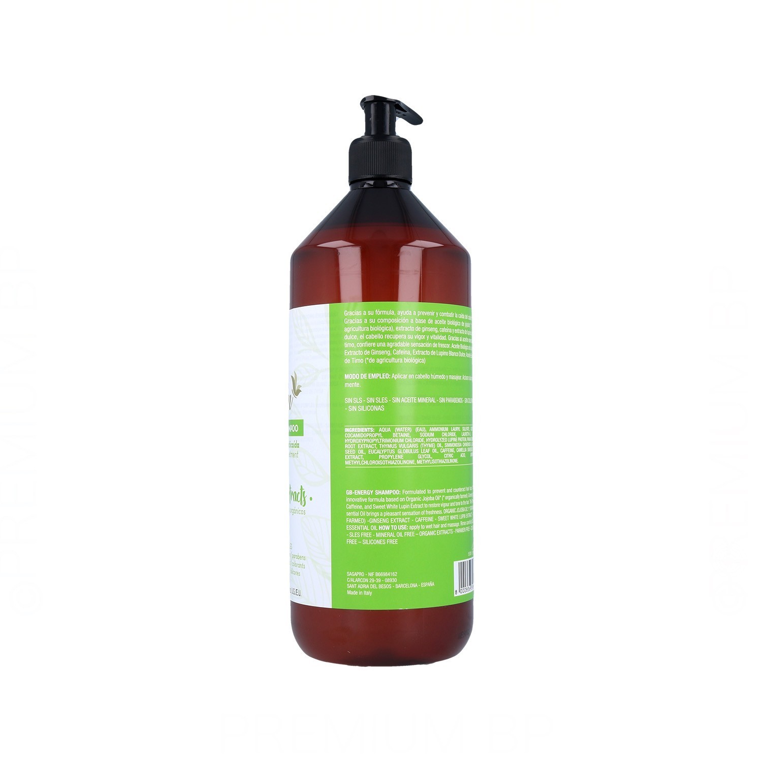 OUTLET Pure Green Energy Champú 1000 ml