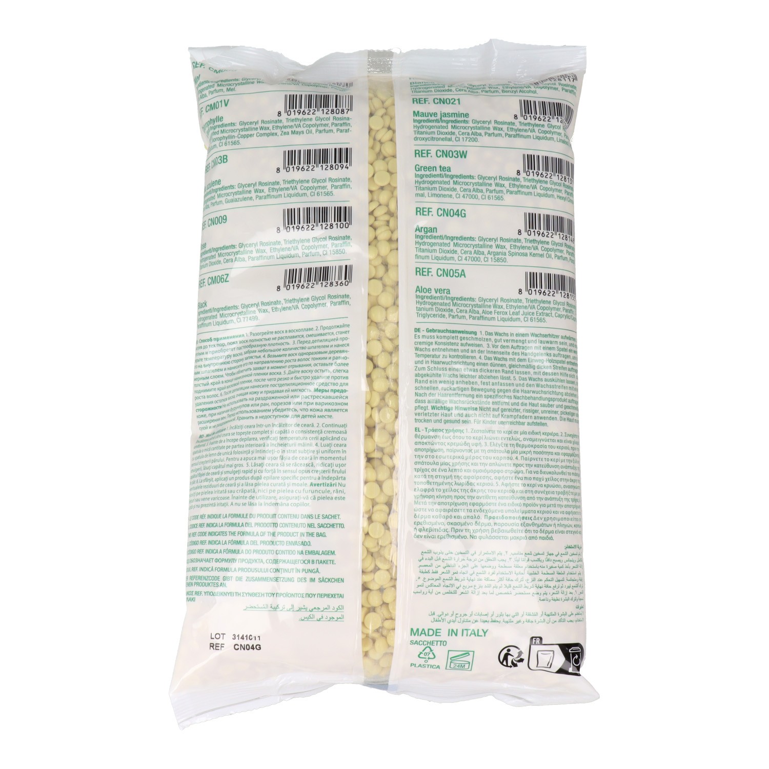 Idema Cera en Perlas Argan 1 kg.