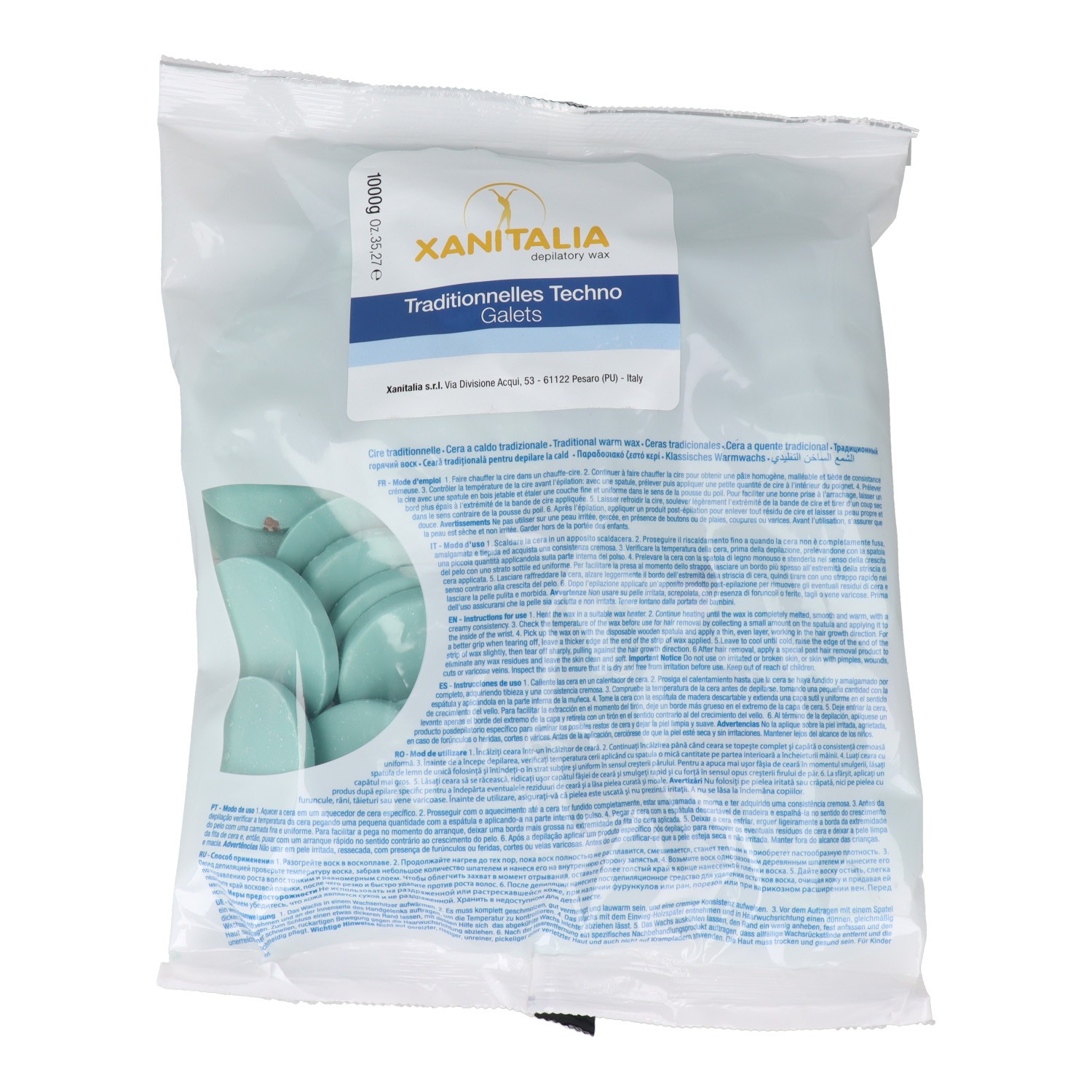 Idema Discos Cera Caliente Aloe Vera 1 kg. Idema Discos Cera Caliente Aloe Vera 1 kg.