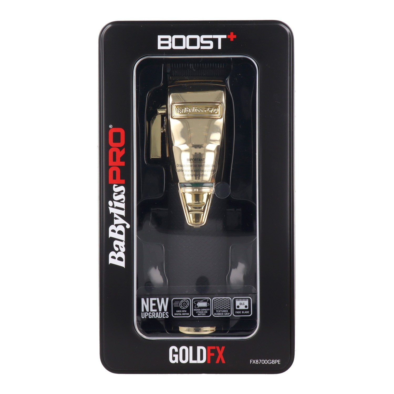 Babyliss Boost + Gold Clipper Máquina de Corte