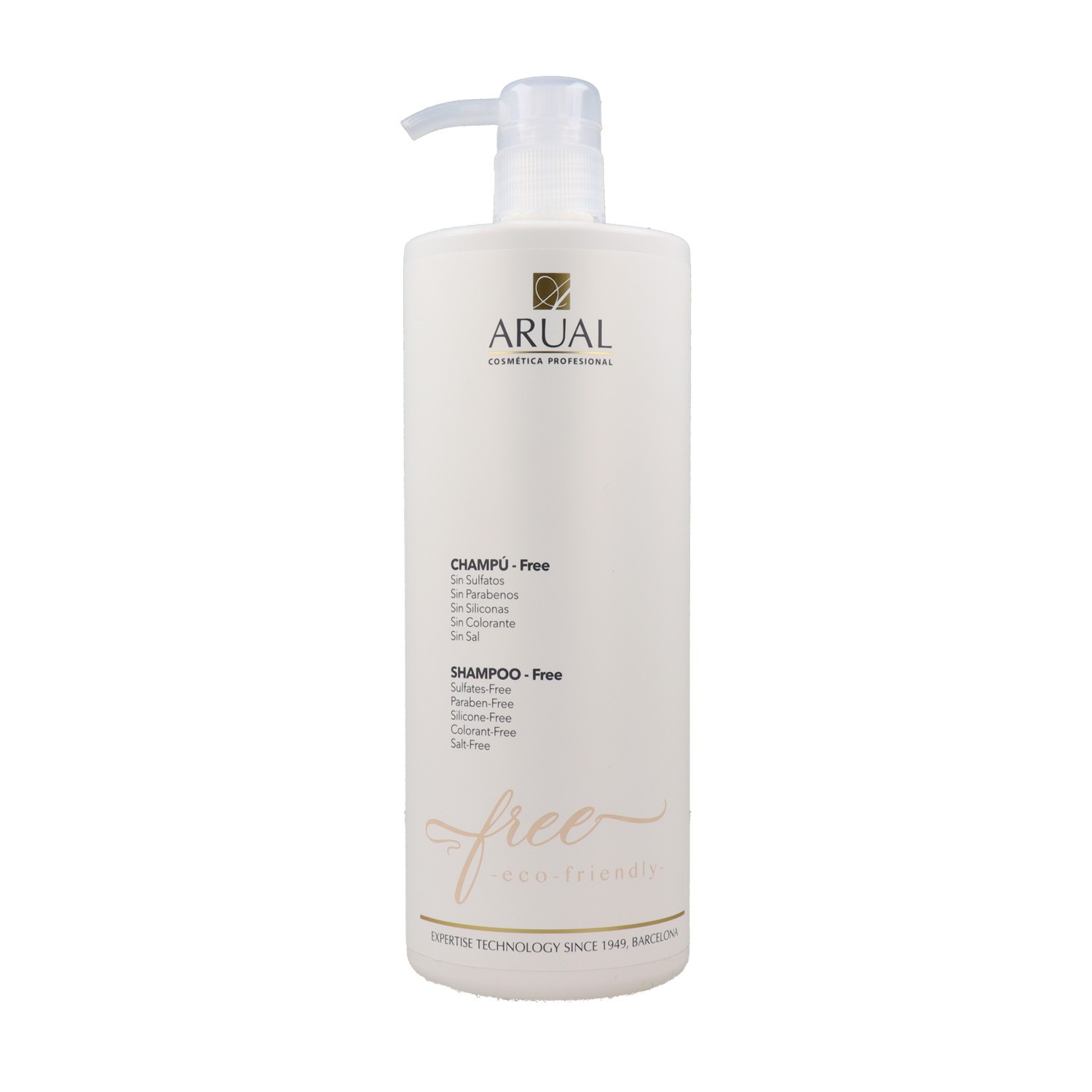 Arual Free Eco Friendly Champú 1000 ml