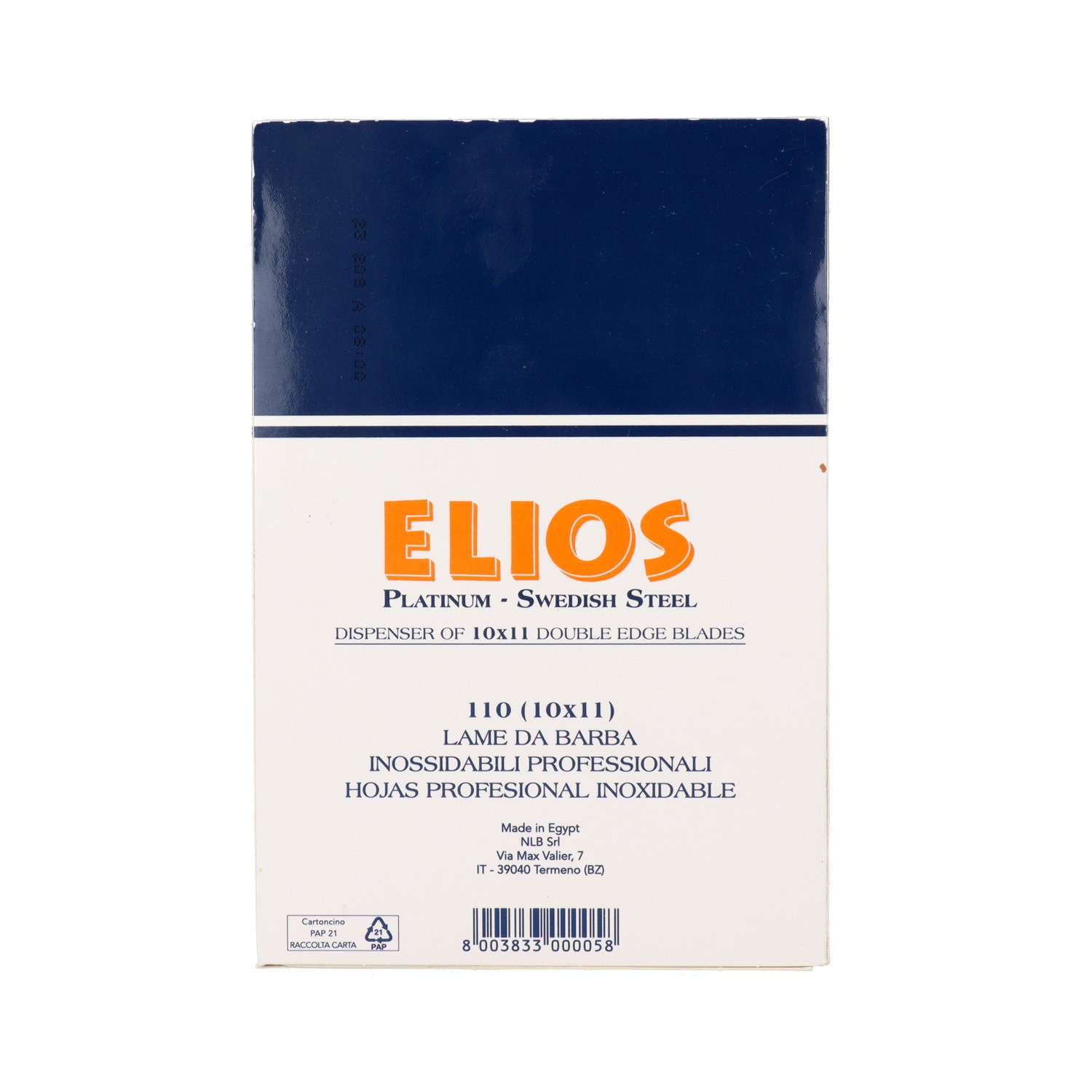 Elios Dispensador Hojas acanaladas (10X11) 110u