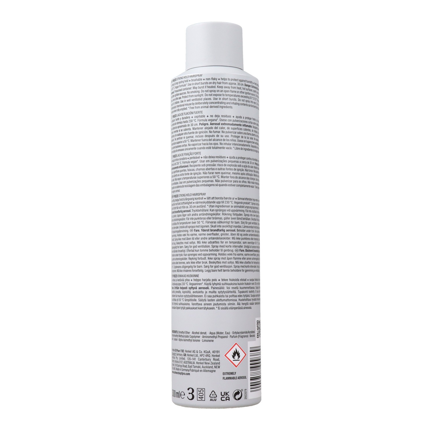 Schwarzkopf Osis Fijación Freeze Laca 300 ml