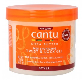 Cantu Shea Butter Gel Naturel Hydratant Twist & Lock 370 gr