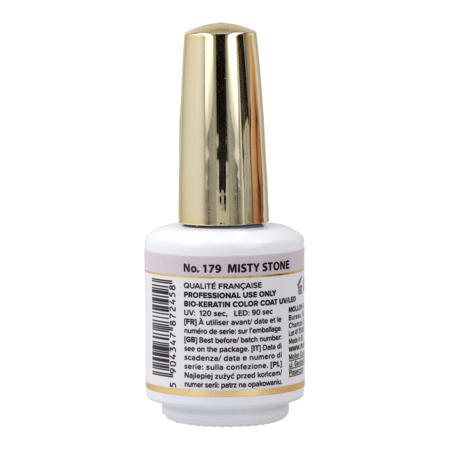 Mollon Pro Casaco de cor luxuosa 179 Misty Stone 8 ml