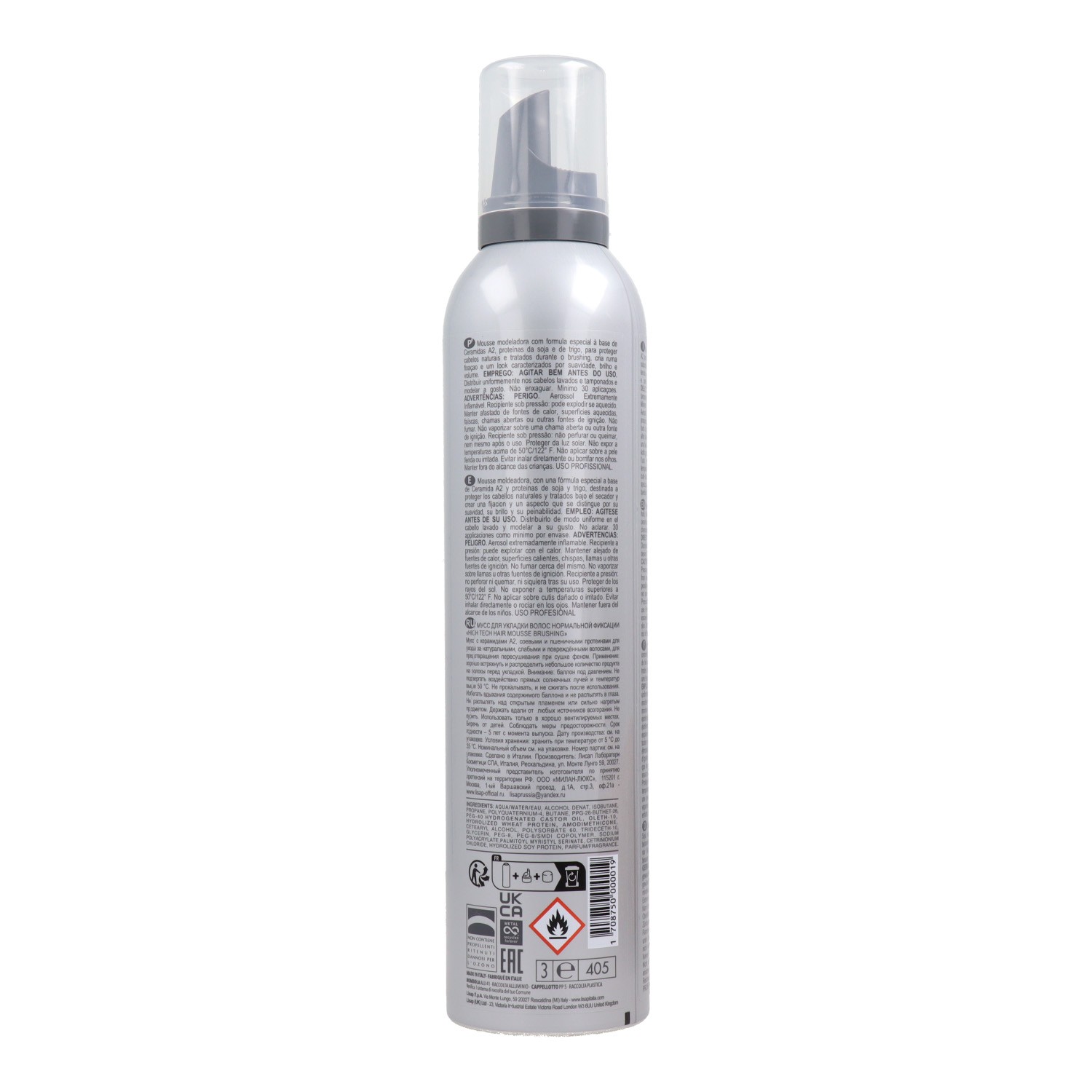 Lisap High Tech Hair Brushing Mousse 300 ml