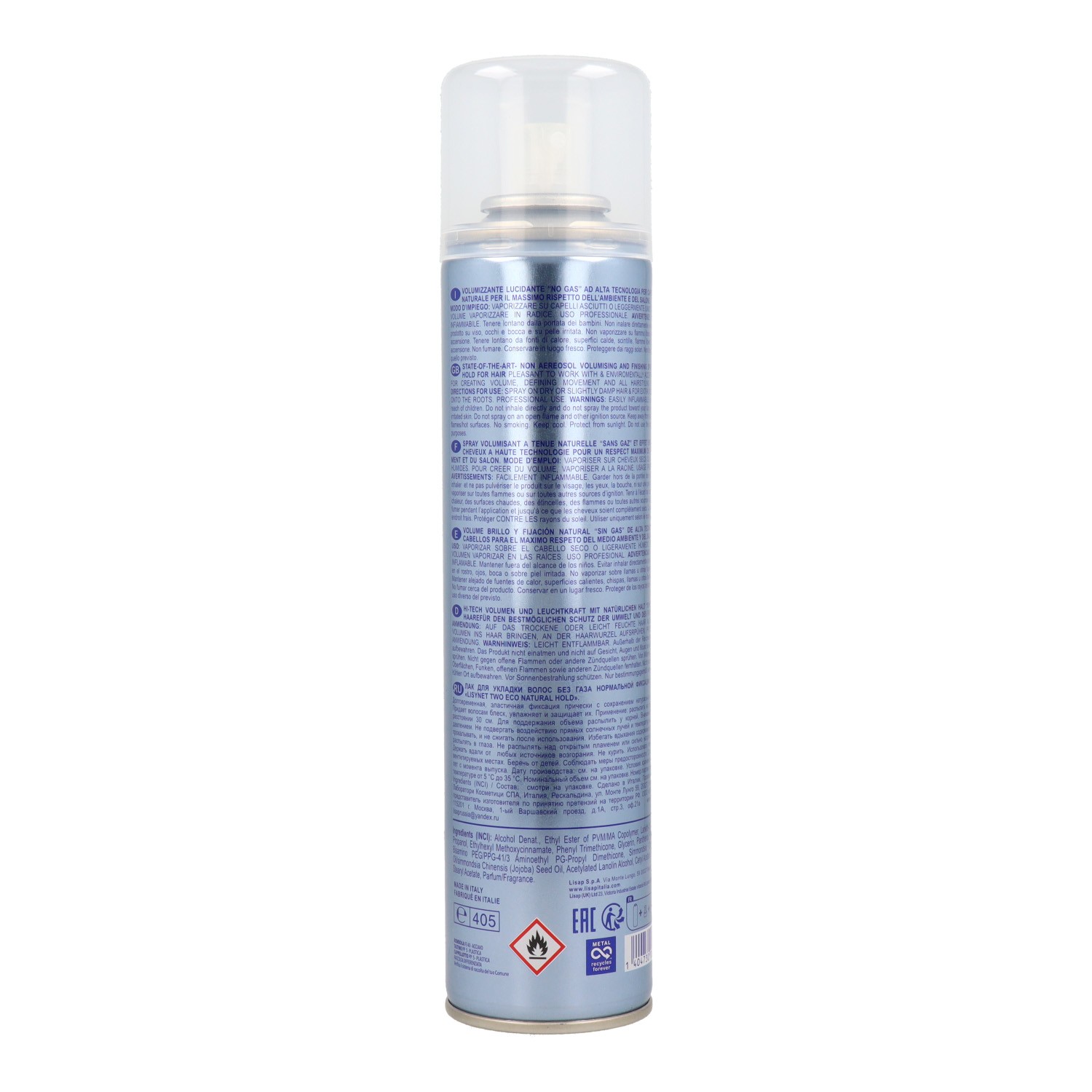 Lisap Lisynet Two Eco Natural Hold Spray 300 ml