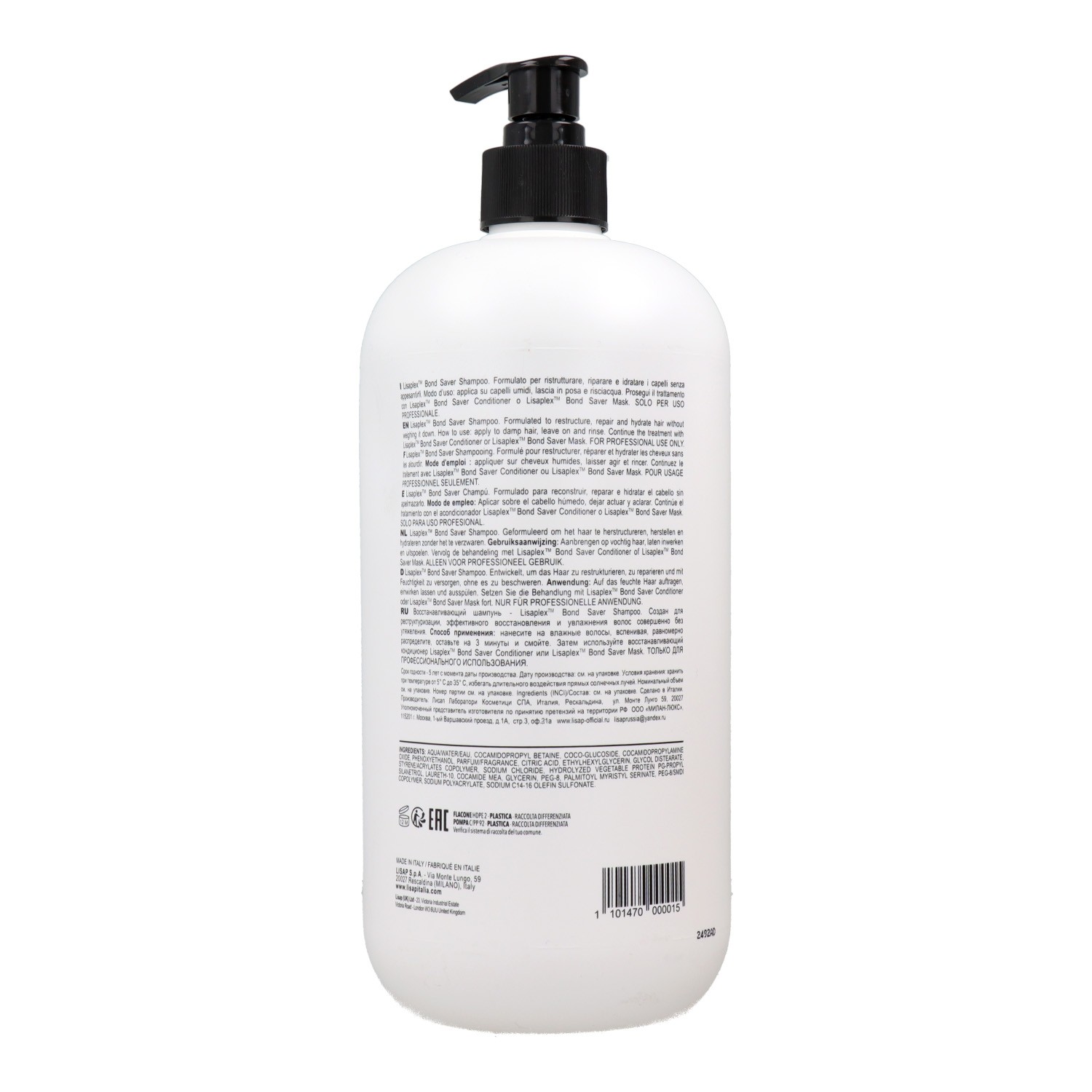 Lisap Lisaplex Bond Saver Shampoo 1000 ml