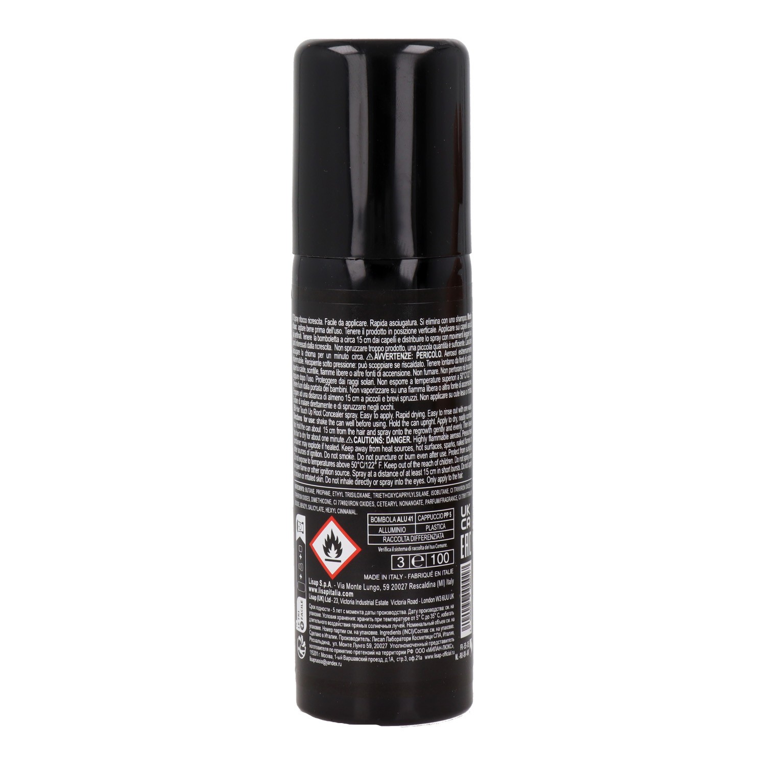 Lisap Re.touch Color Rojo Spray 75 ml