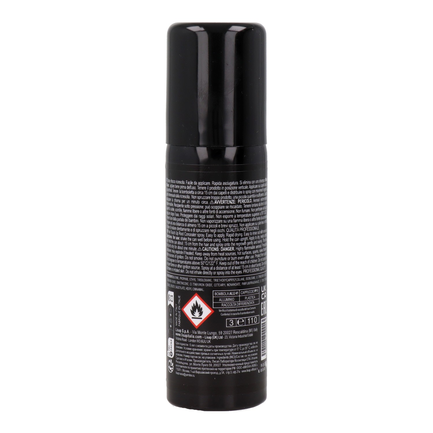 Lisap Re.touch Color Rubio Claro Spray 75 ml
