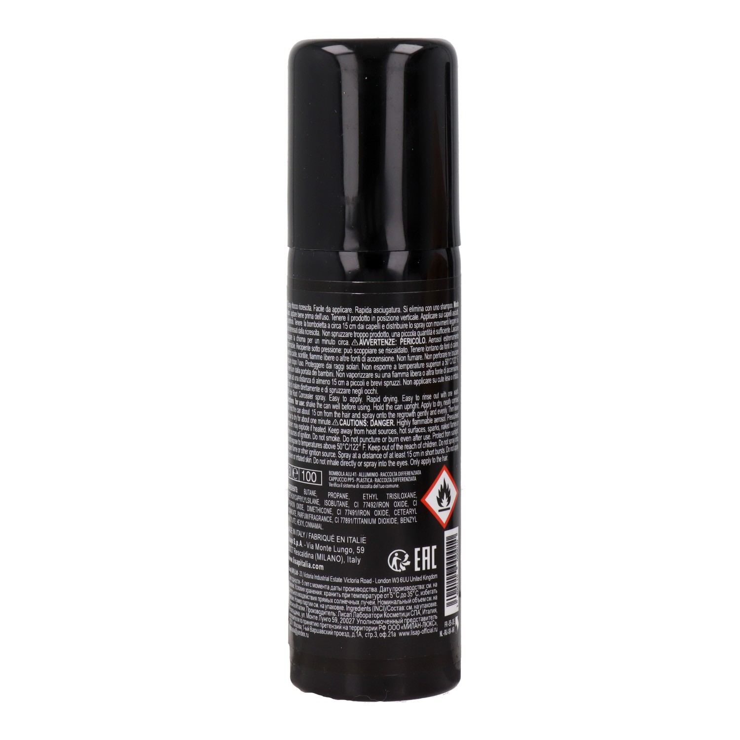 Lisap Re.touch Color Rubio Oscuro Spray 75 ml