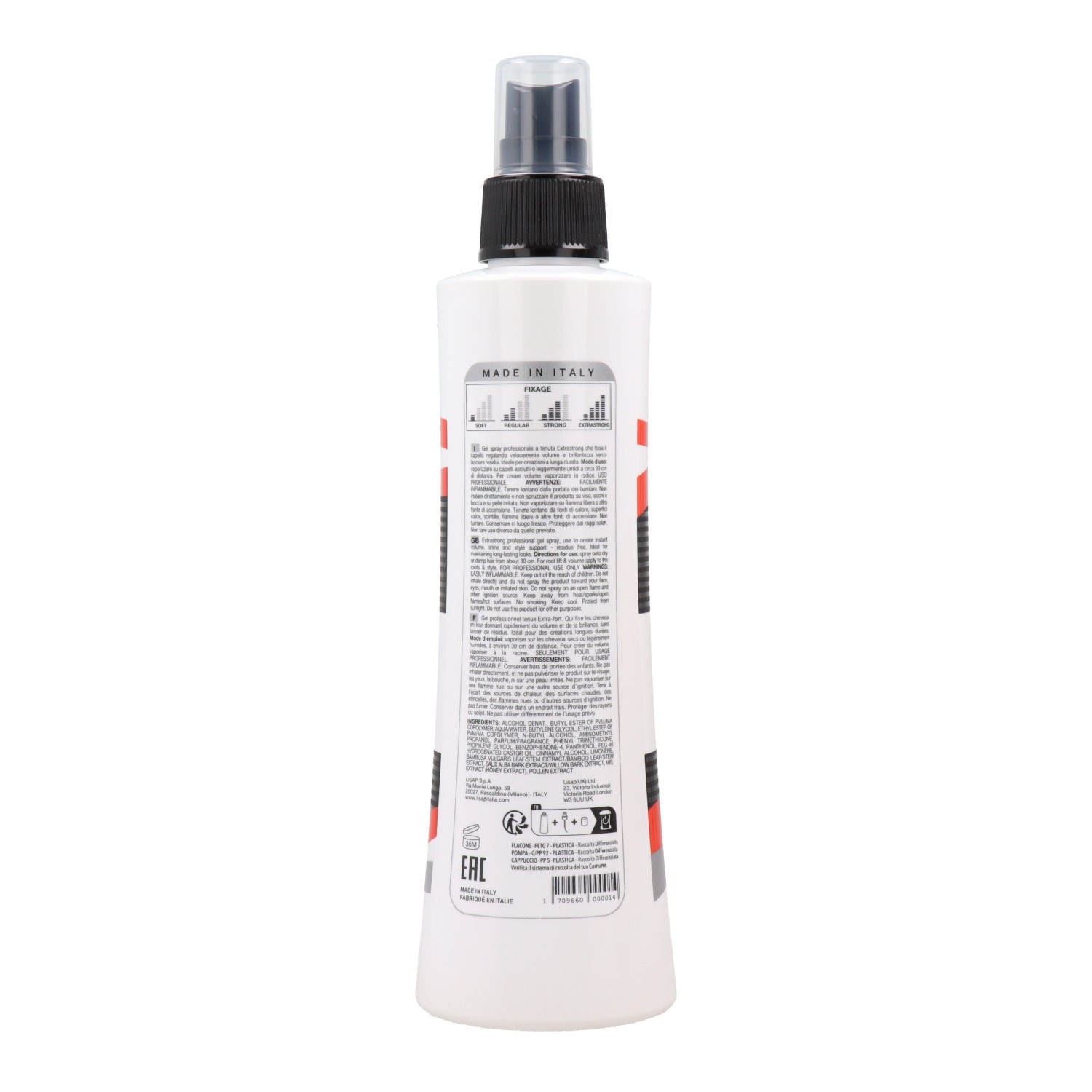 Lisap Sculture Extra Strong Spray Gel 250 ml